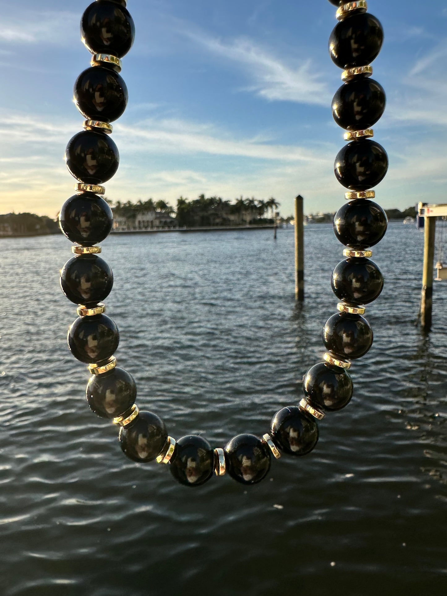 Black Tourmaline Protection Necklace - World's Best Quality & Made To Last (14MM)
