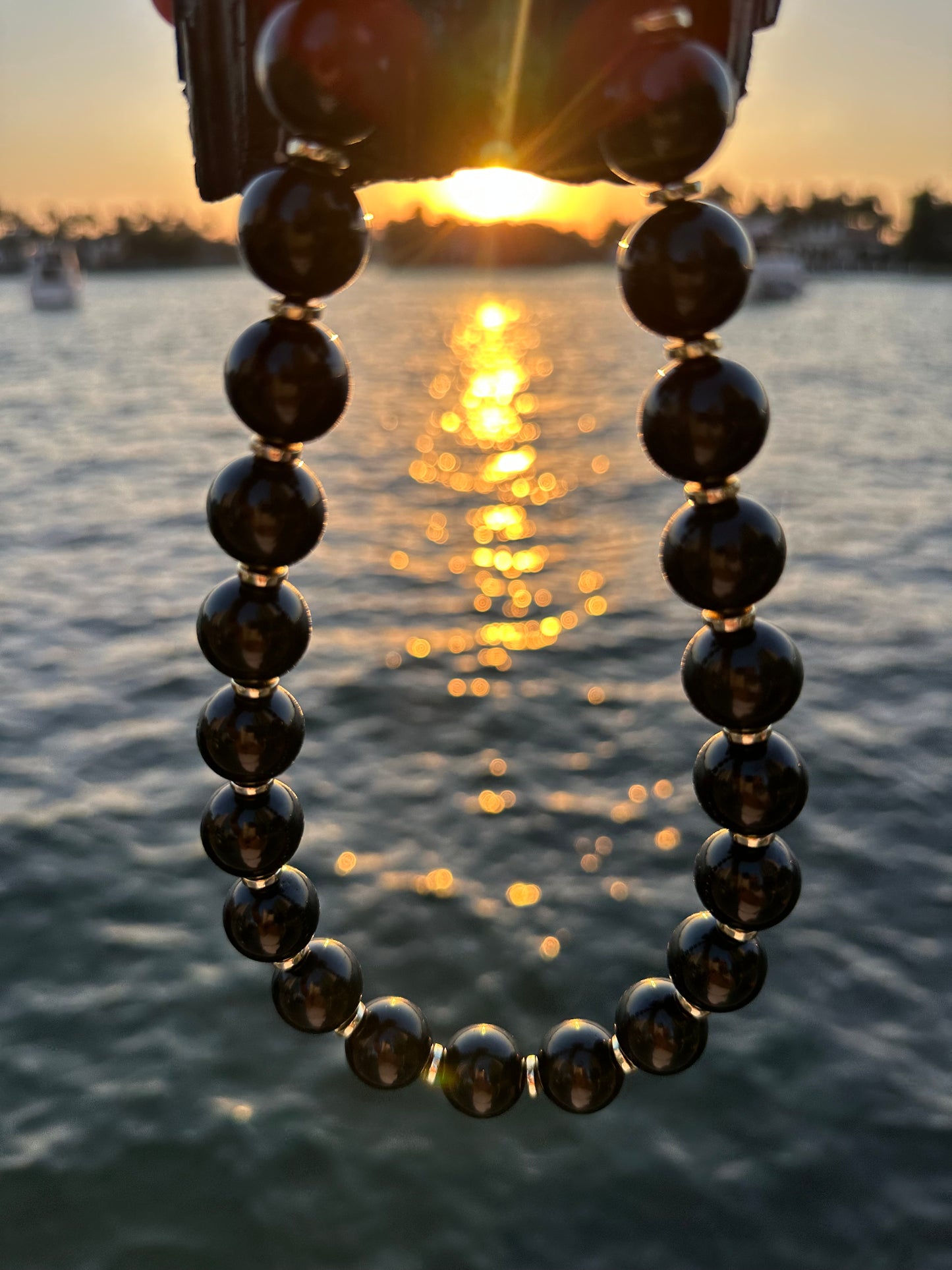Black Tourmaline Protection Necklace - World's Best Quality & Made To Last (18MM)