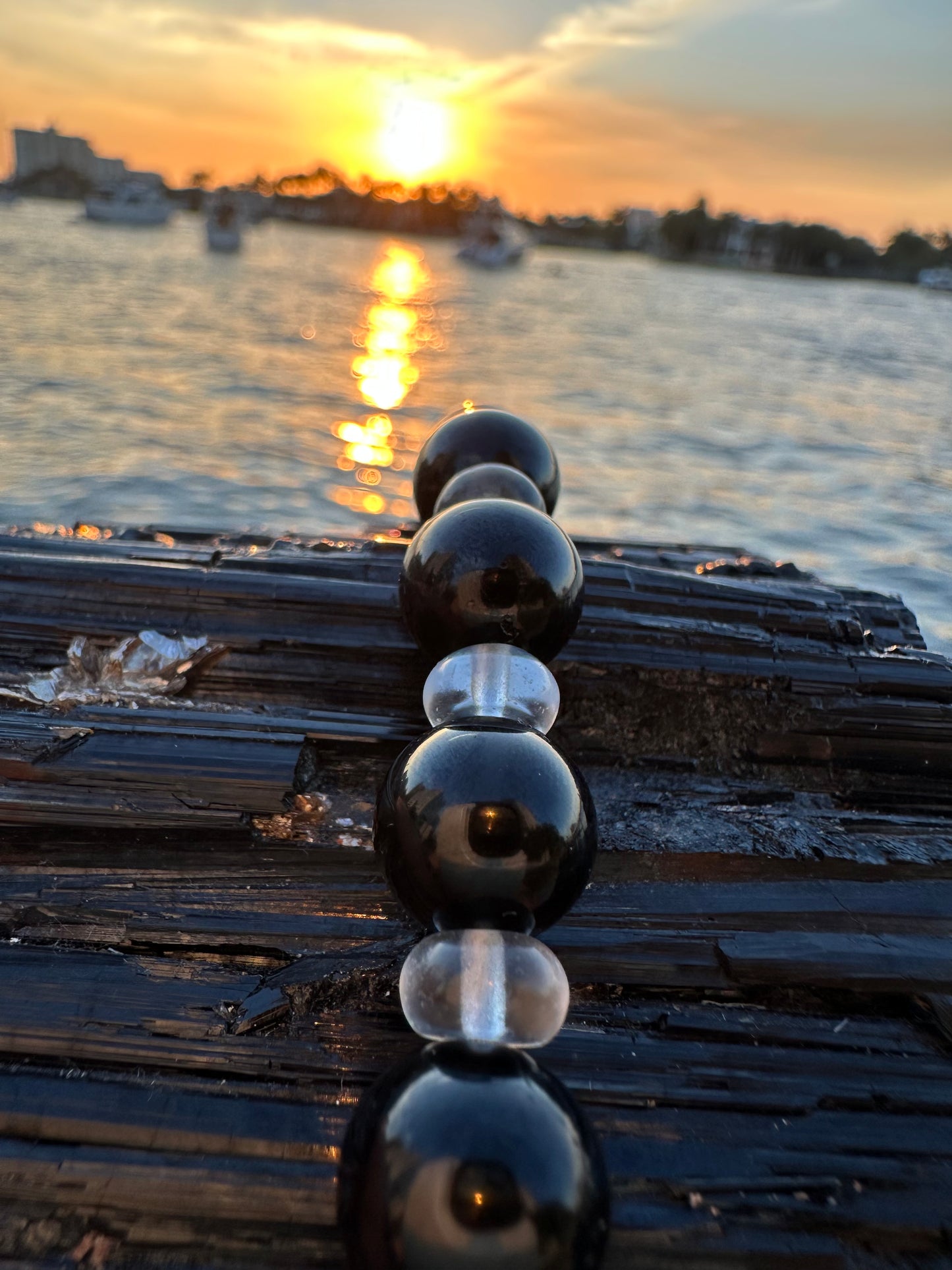 Black Tourmaline Protection Necklace - World's Best Quality & Made To Last (12MM)
