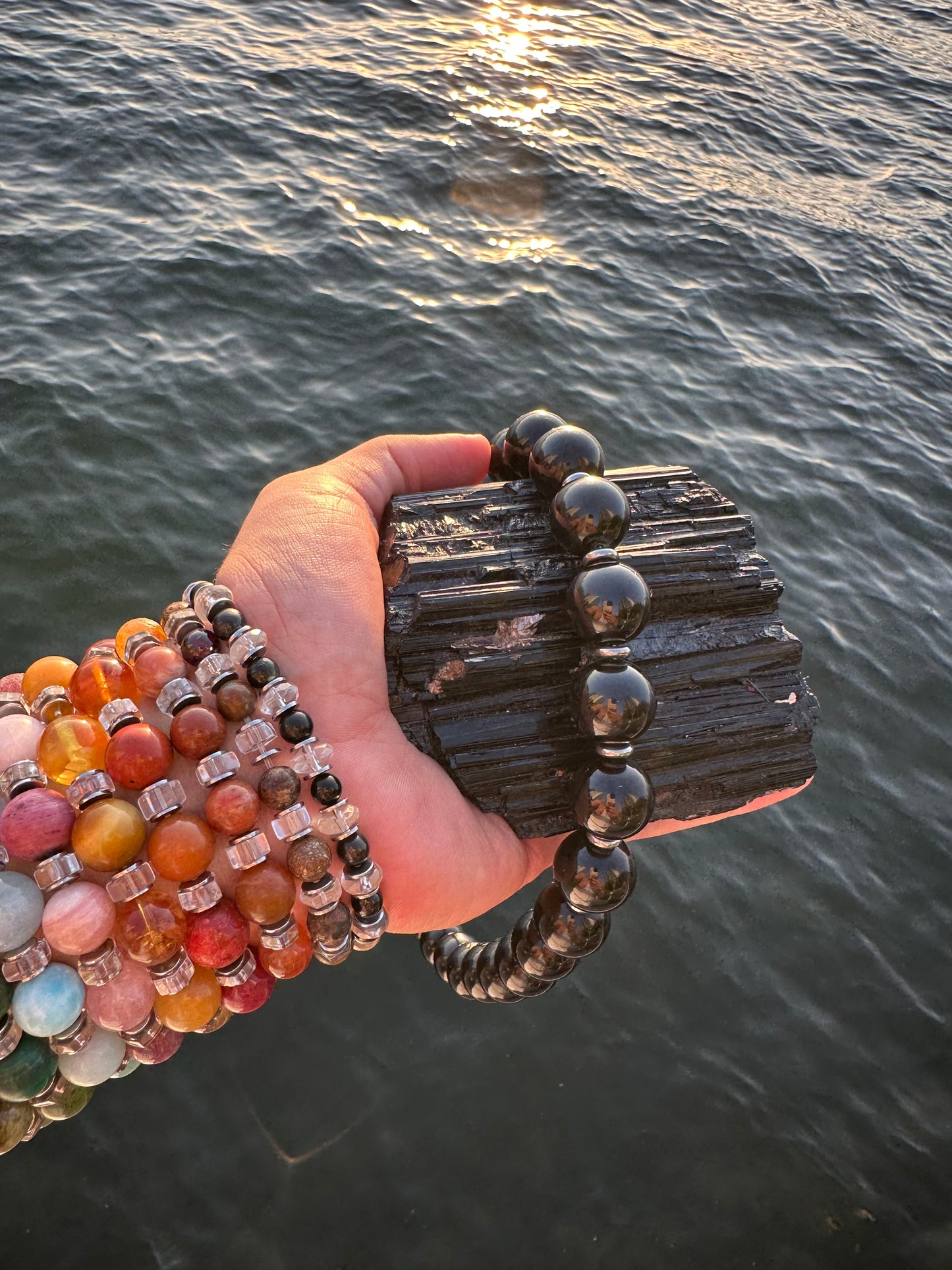 Black Tourmaline Protection Necklace - World's Best Quality & Made To Last (18MM)