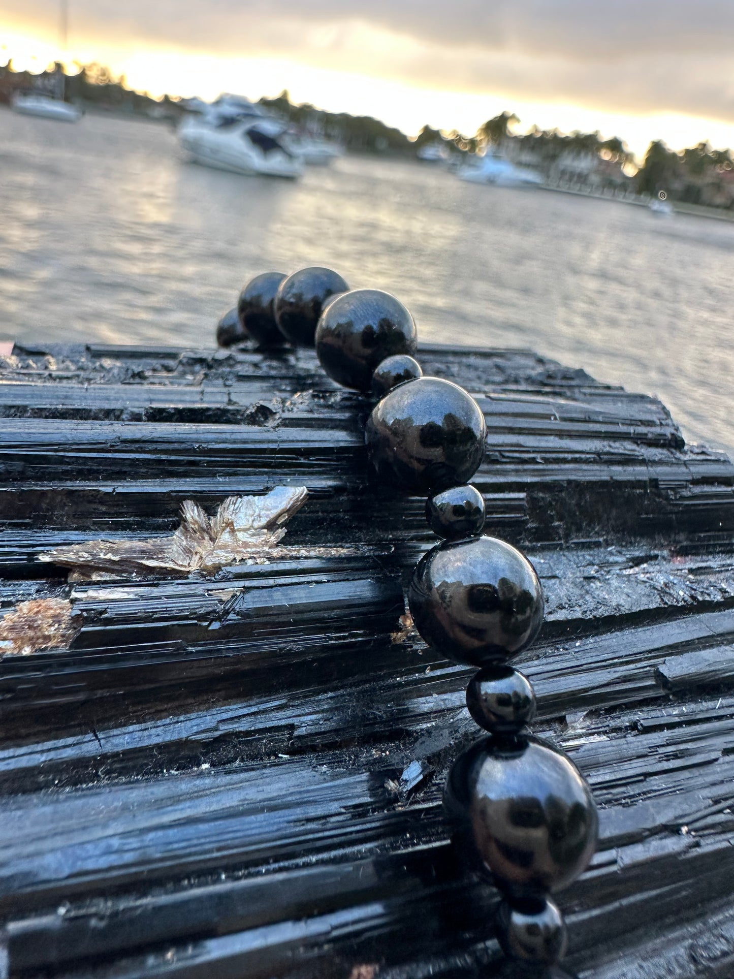 Black Tourmaline Protection Necklace - World's Best Quality & Made To Last (10MM)