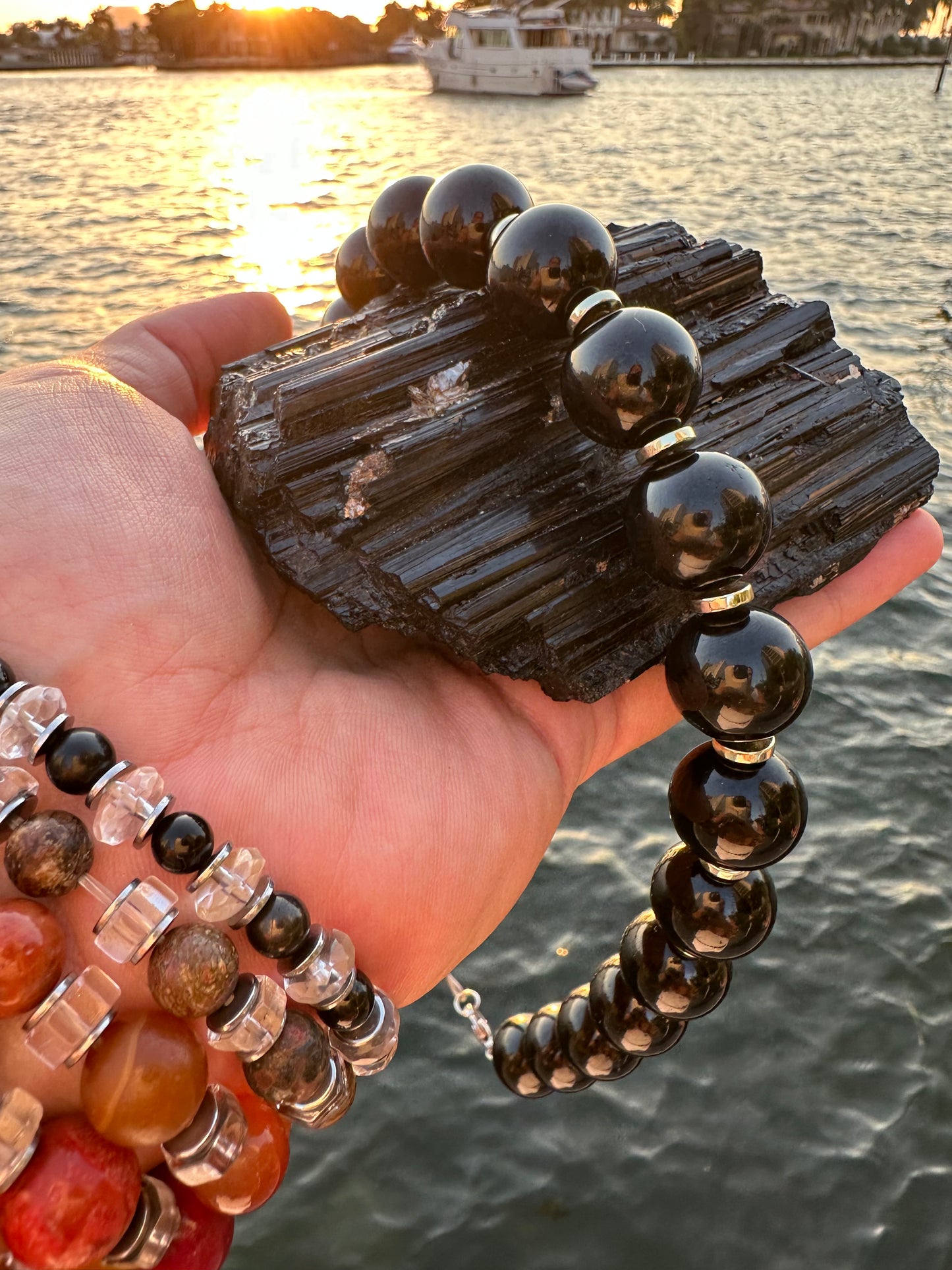 Black Tourmaline Protection Necklace - World's Best Quality & Made To Last (18MM)