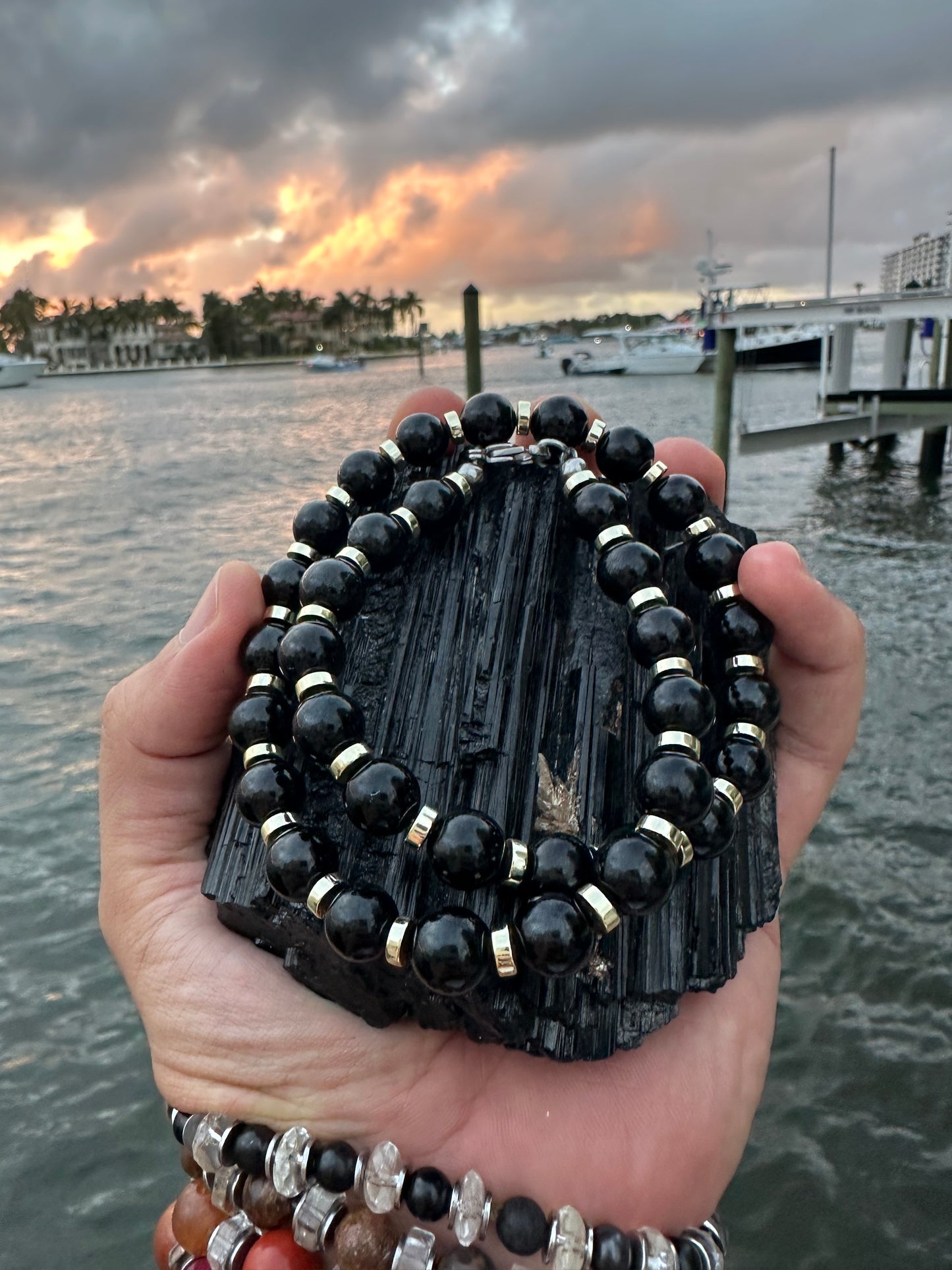 Black Tourmaline Protection Necklace - World's Best Quality & Made To Last (10MM)