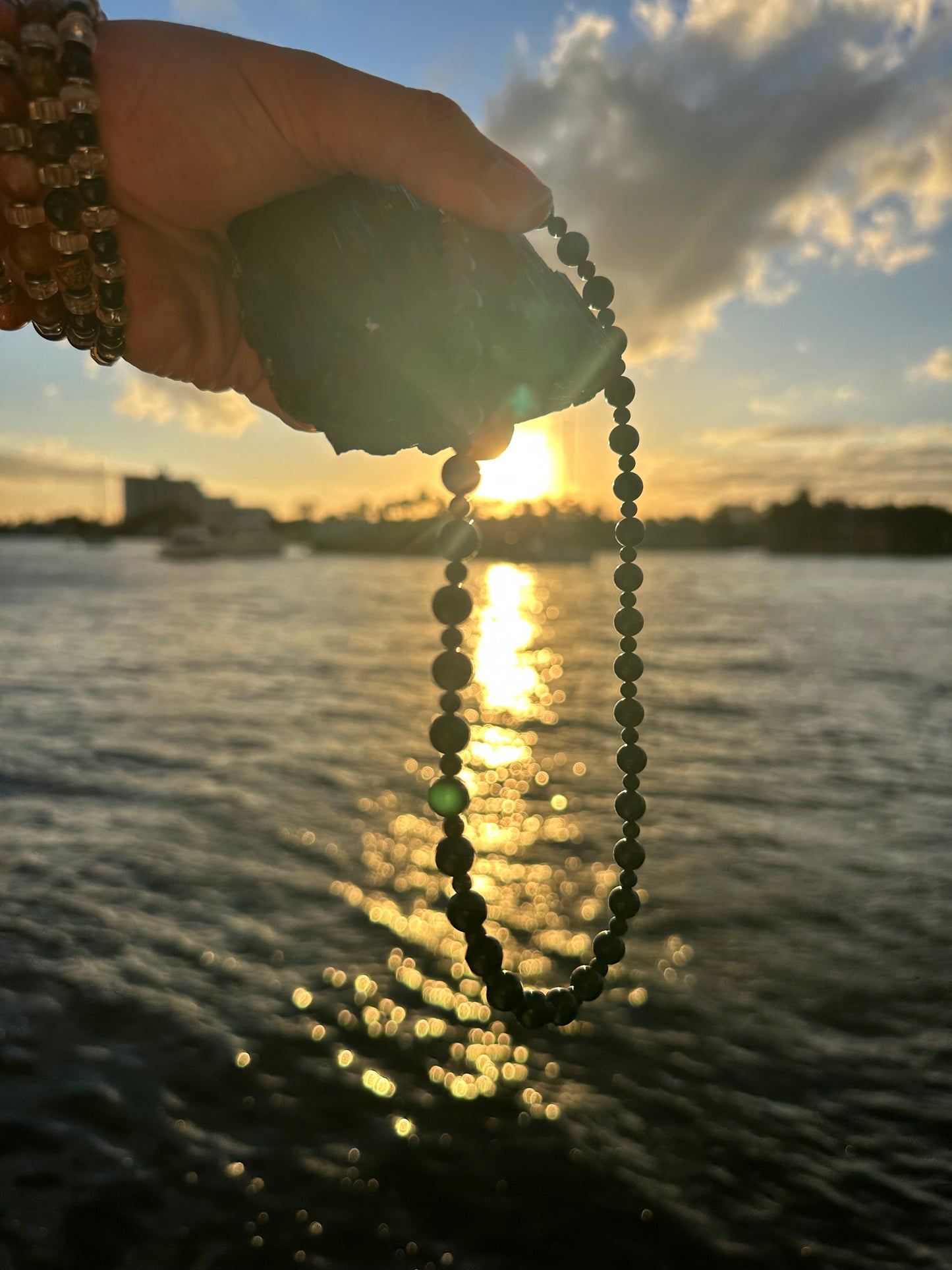 Black Tourmaline Protection Necklace - World's Best Quality & Made To Last (8MM)
