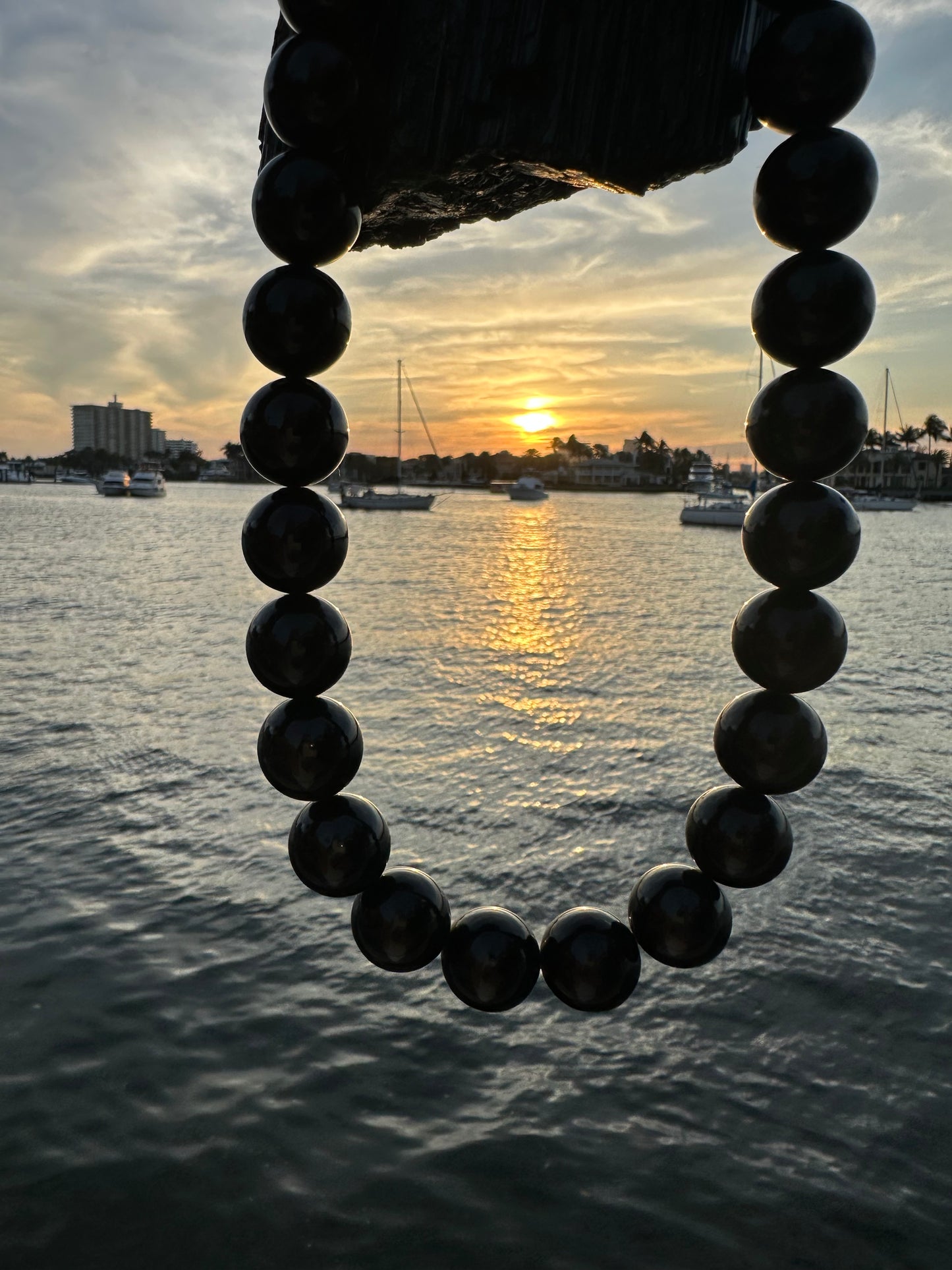 Black Tourmaline Protection Necklace - World's Best Quality & Made To Last (18MM)