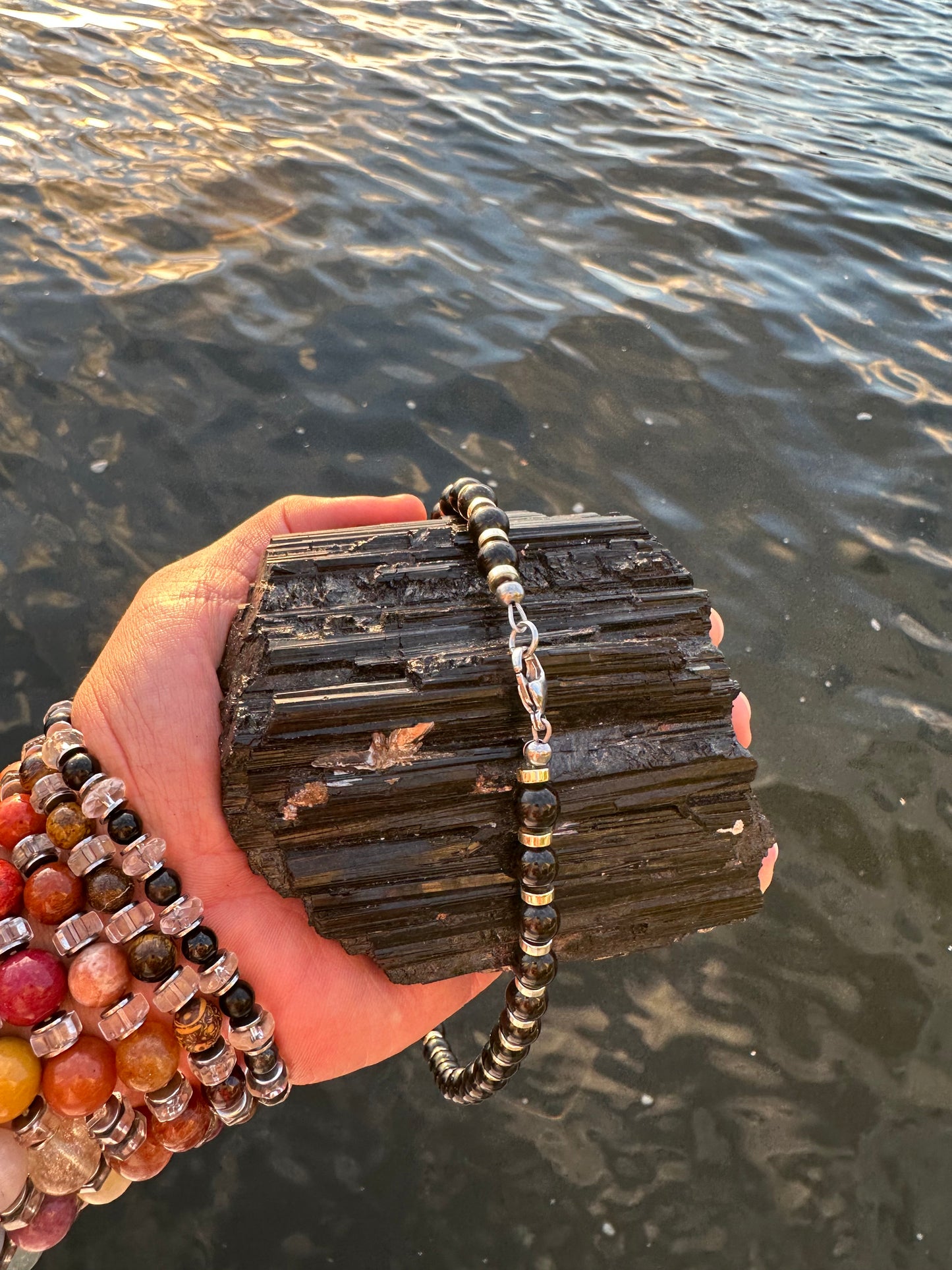 Black Tourmaline Protection Necklace - World's Best Quality & Made To Last (8MM)
