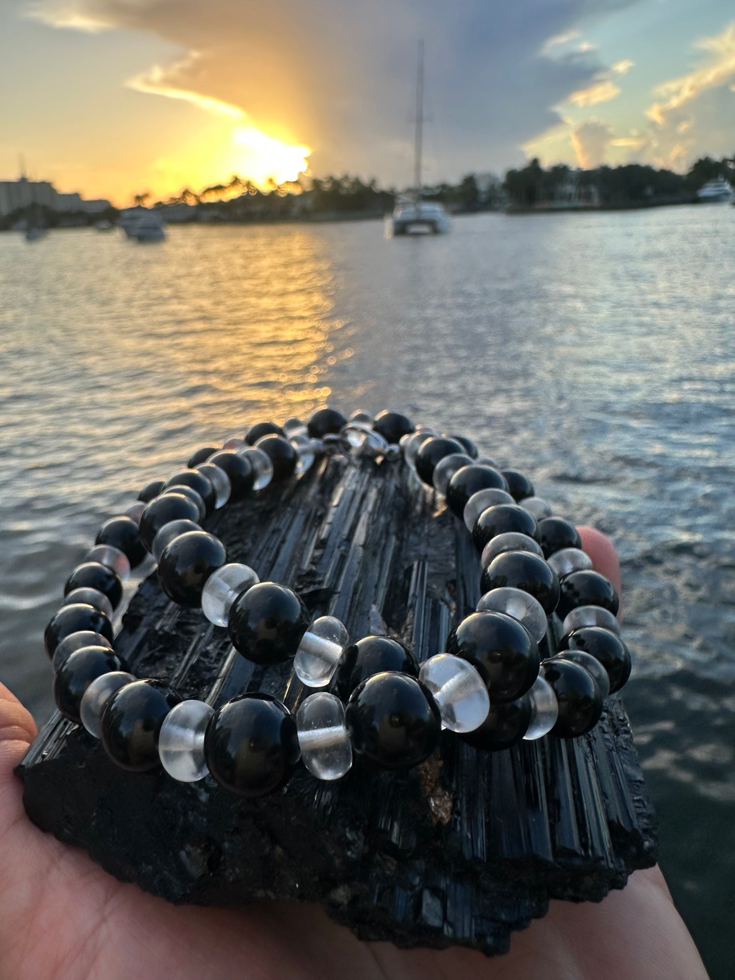 Black Tourmaline Protection Necklace - World's Best Quality & Made To Last (10MM)