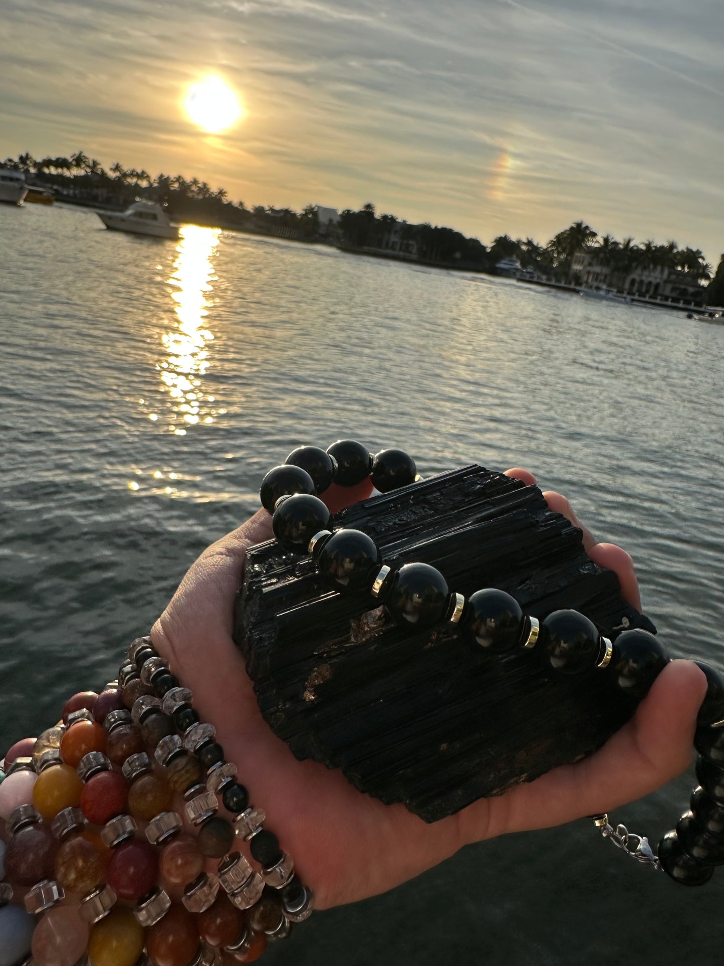 Black Tourmaline Protection Necklace - World's Best Quality & Made To Last (16MM)