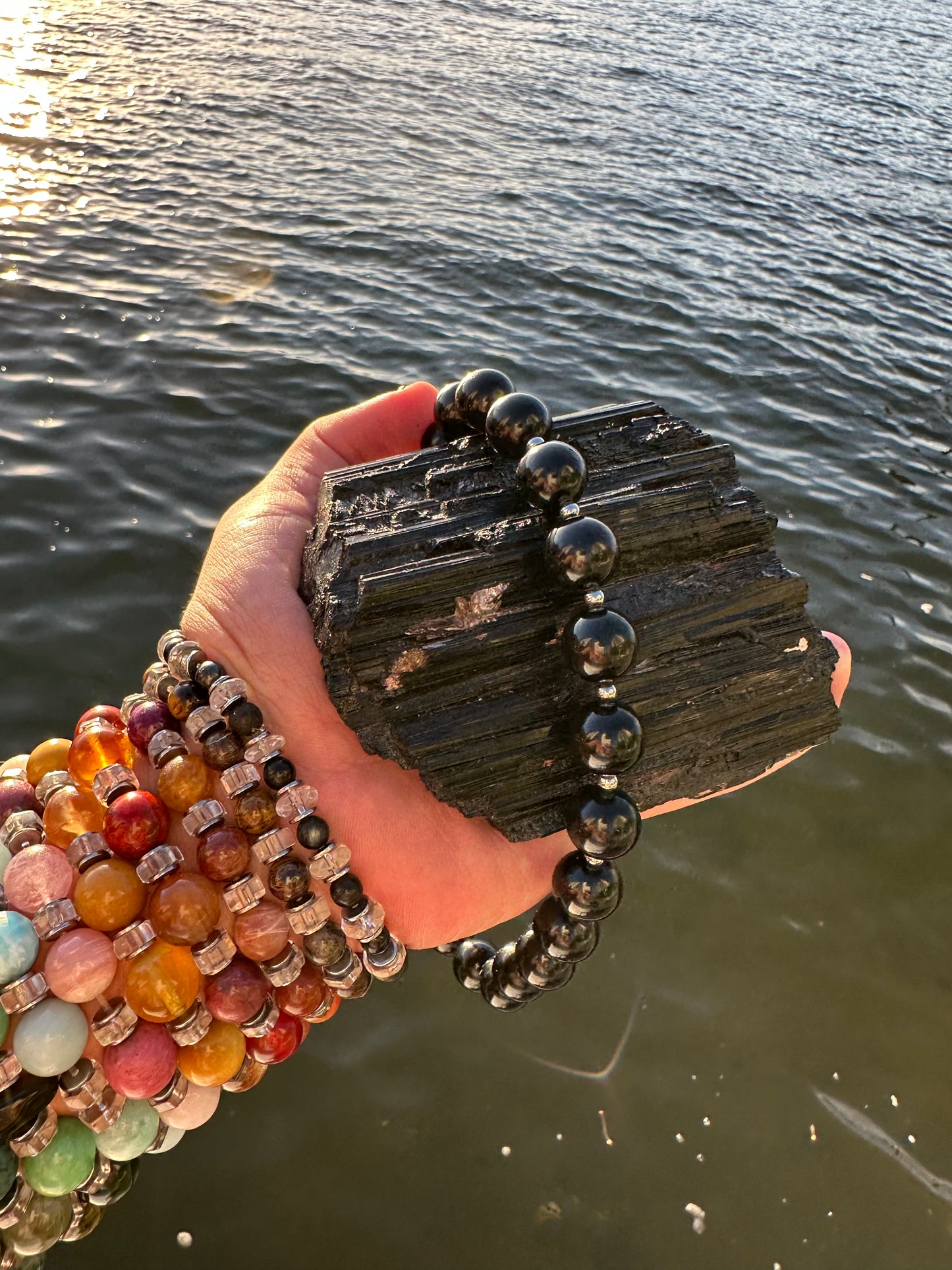 Black Tourmaline Protection Necklace - World's Best Quality & Made To Last (14MM)