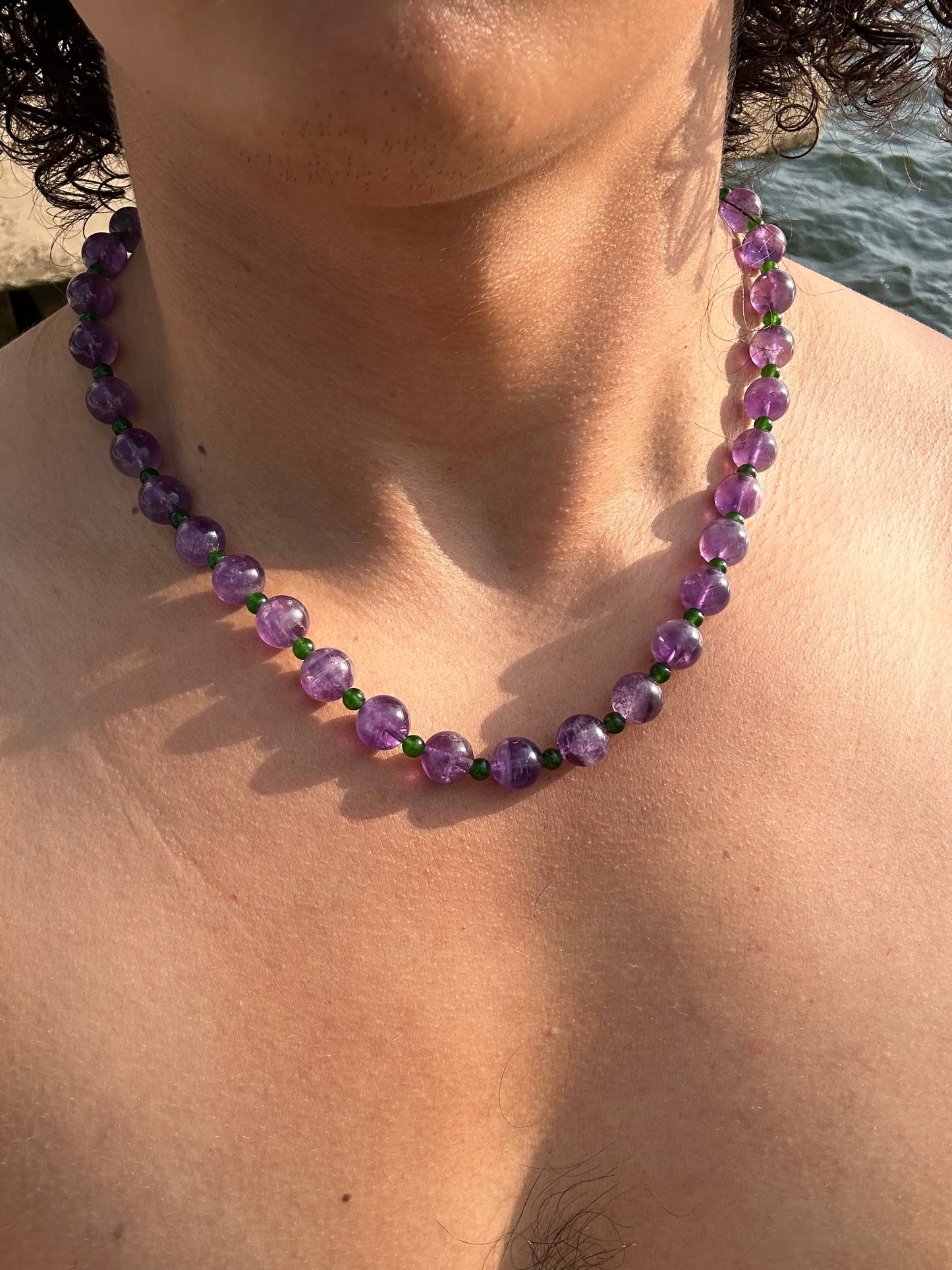 Luxury Amethyst-Jade Pure Gemstone Chain - World's Best Quality & Made To Last