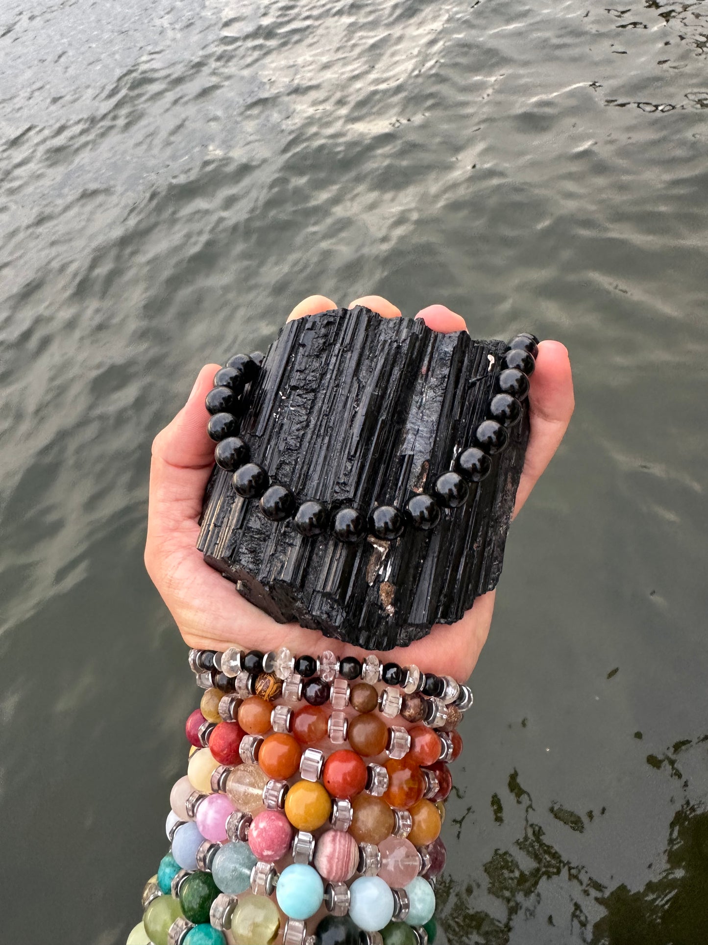 Black Tourmaline Protection Necklace - World's Best Quality & Made To Last (10MM)