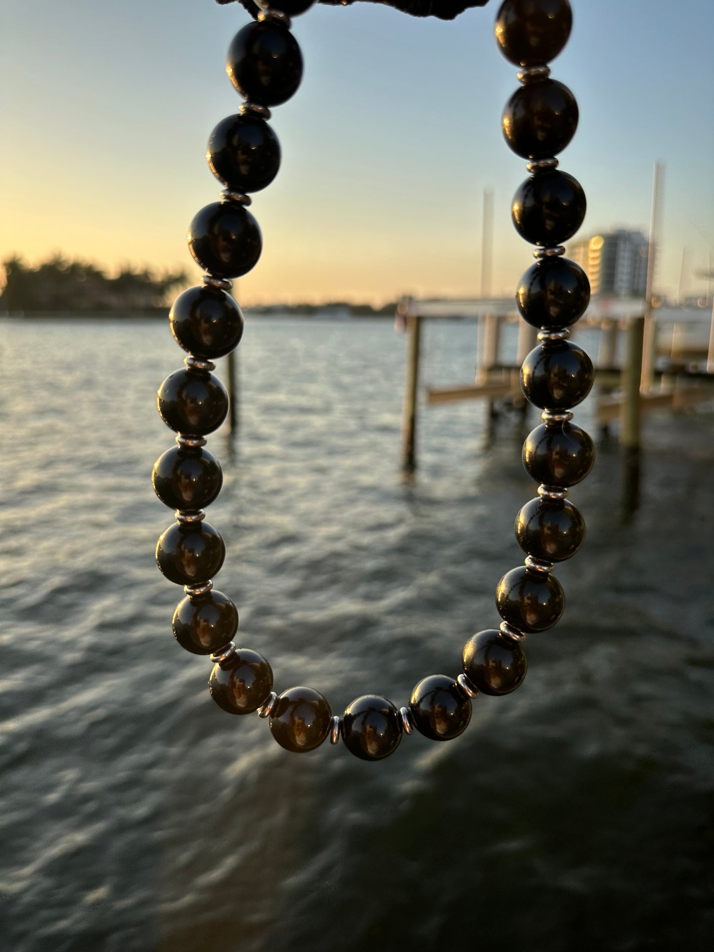 Black Tourmaline Protection Necklace - World's Best Quality & Made To Last (18MM)