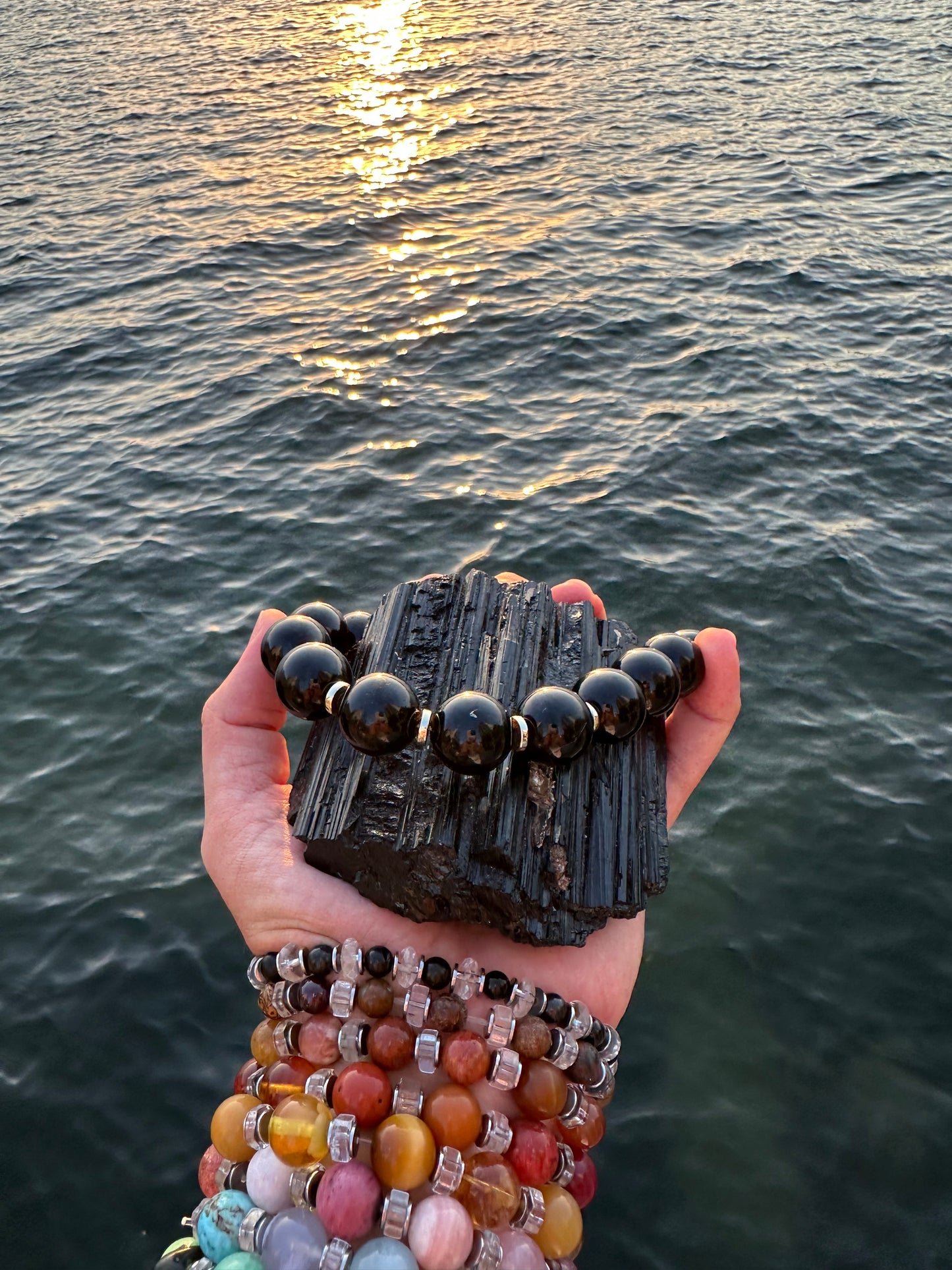 Black Tourmaline Protection Necklace - World's Best Quality & Made To Last (18MM)