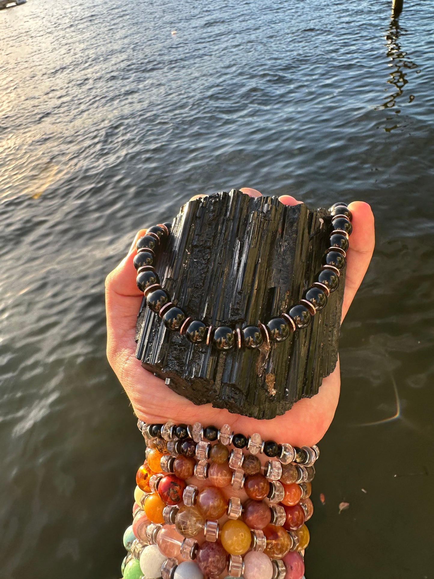 Black Tourmaline Protection Necklace - World's Best Quality & Made To Last (10MM)