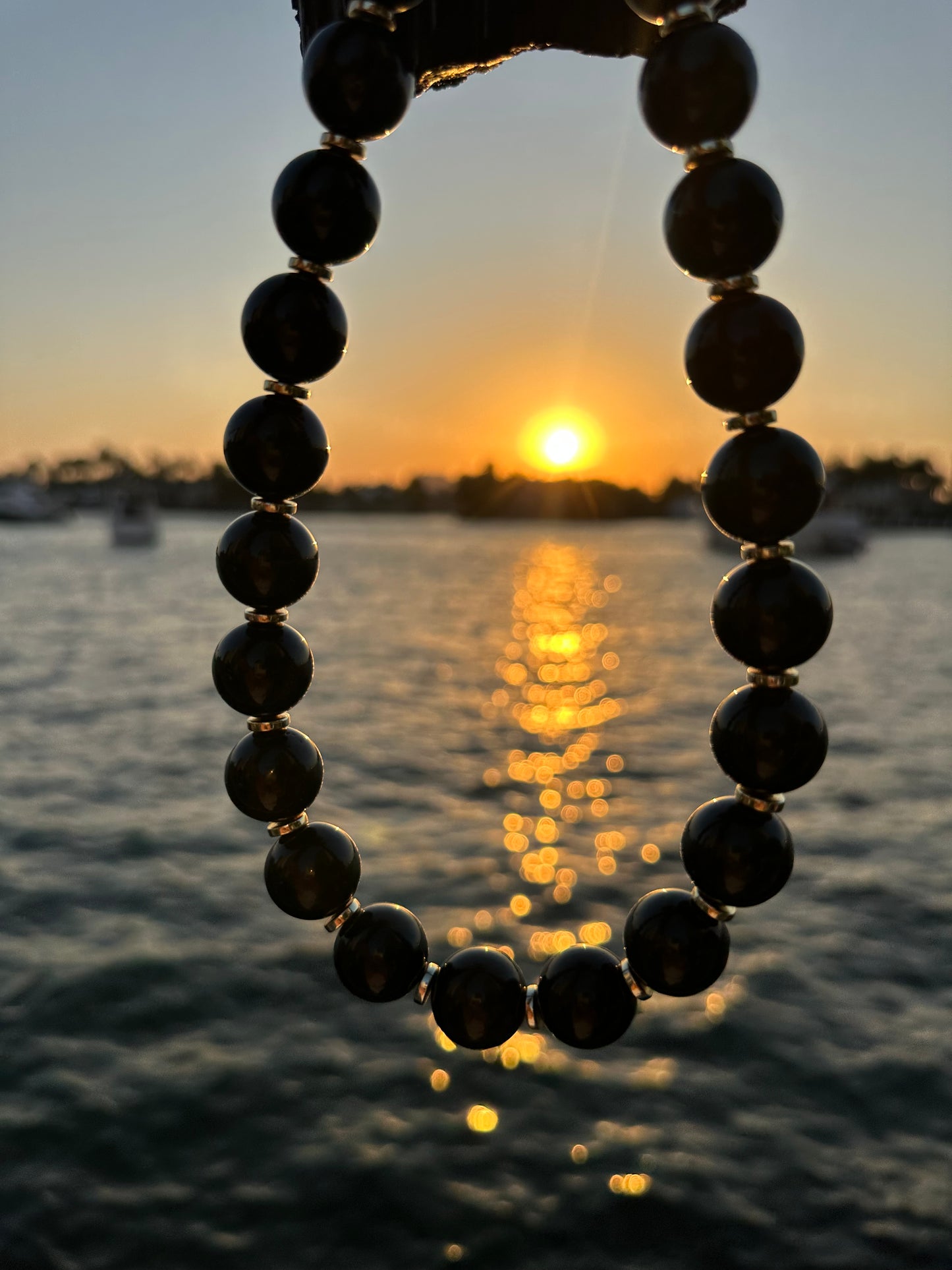 Black Tourmaline Protection Necklace - World's Best Quality & Made To Last (18MM)