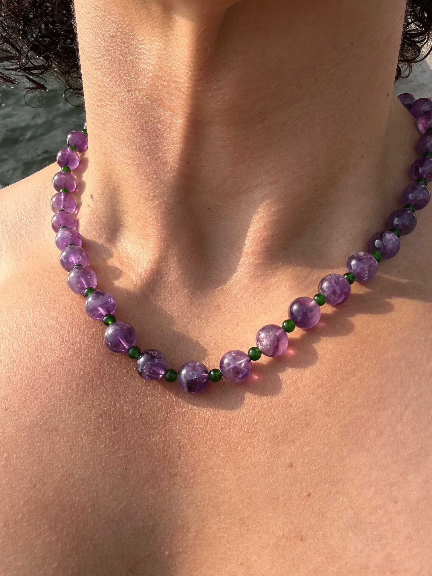 Luxury Amethyst-Jade Pure Gemstone Chain - World's Best Quality & Made To Last