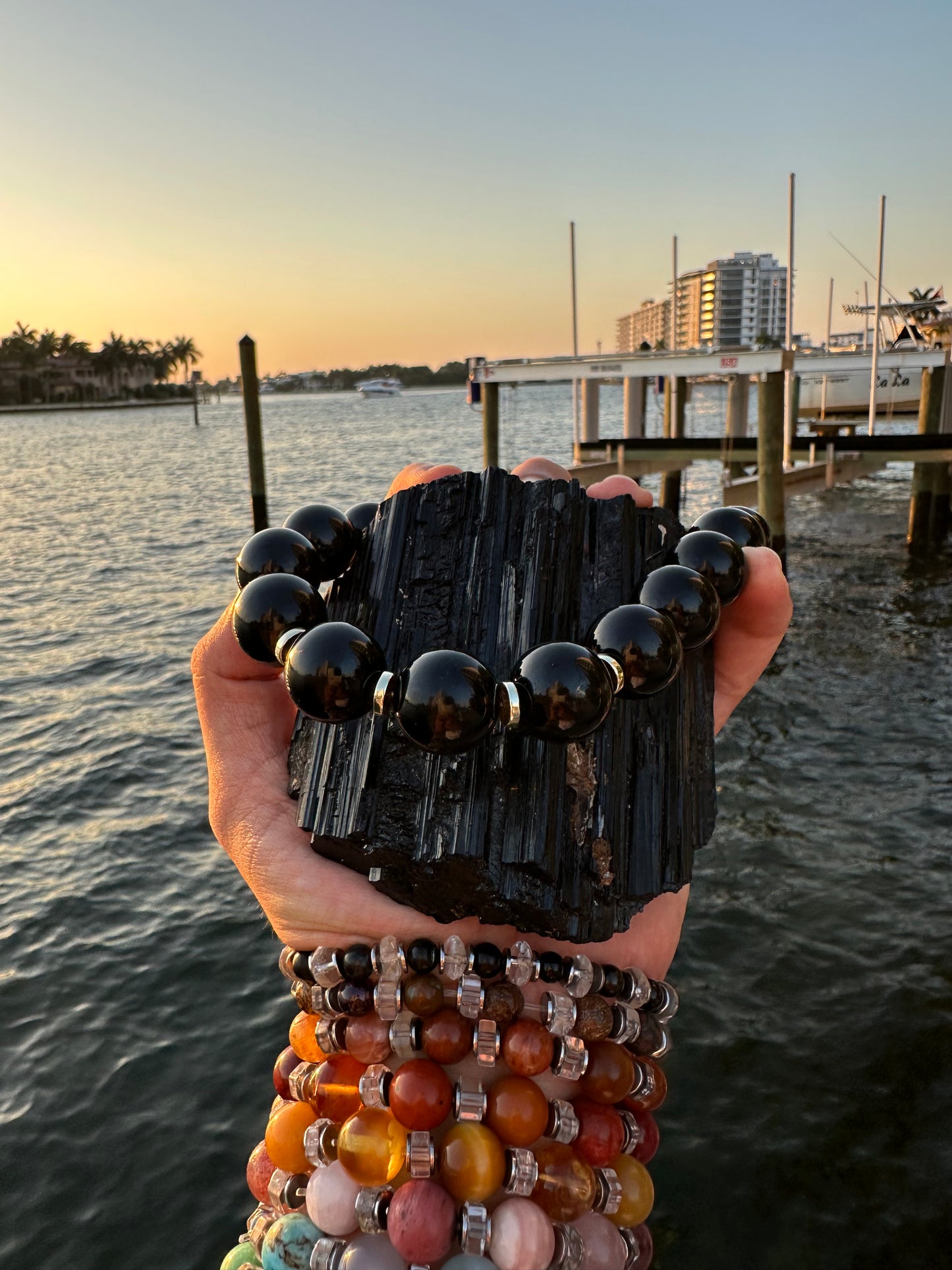 Black Tourmaline Protection Necklace - World's Best Quality & Made To Last (18MM)
