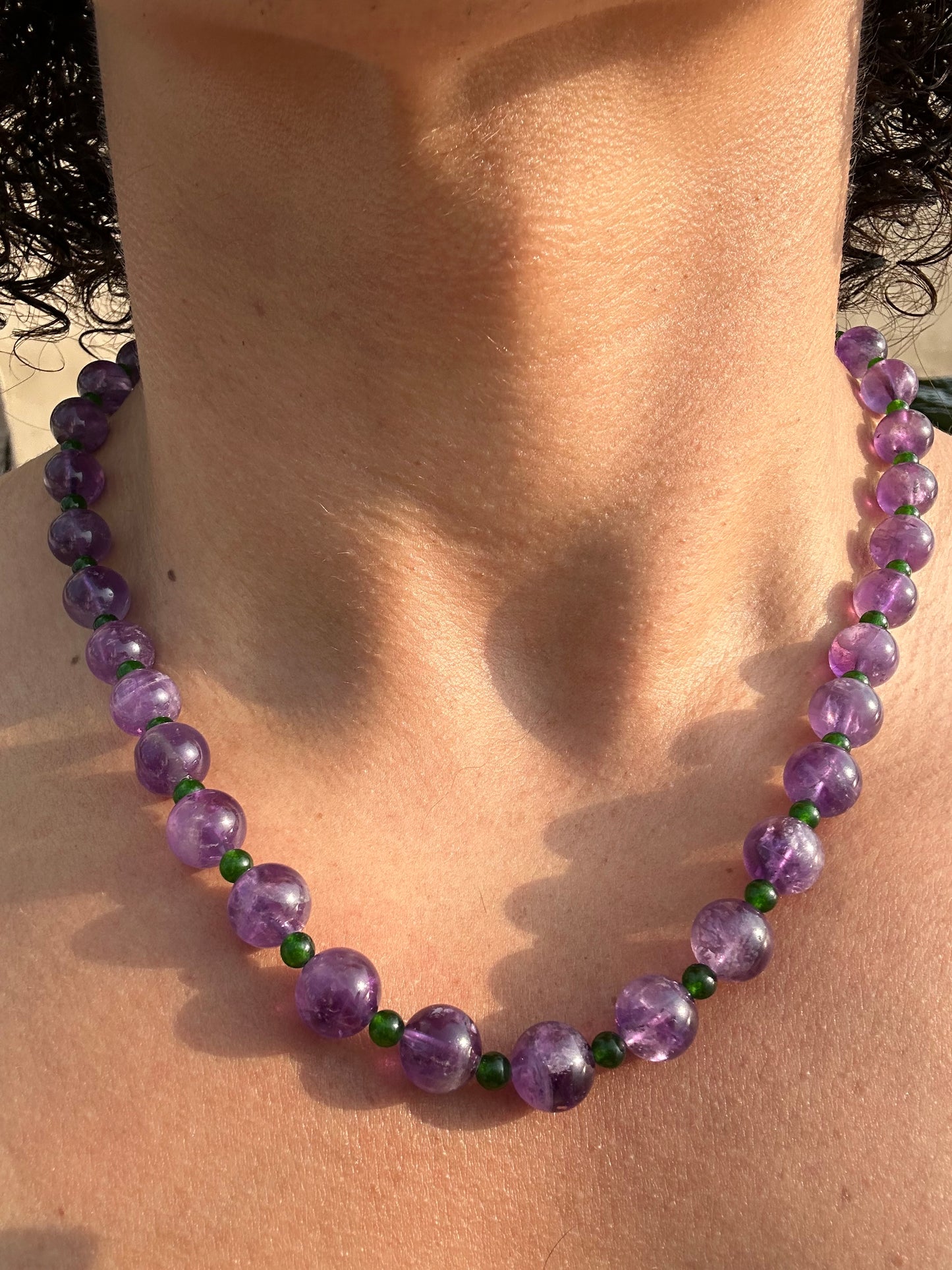Luxury Amethyst-Jade Pure Gemstone Chain - World's Best Quality & Made To Last
