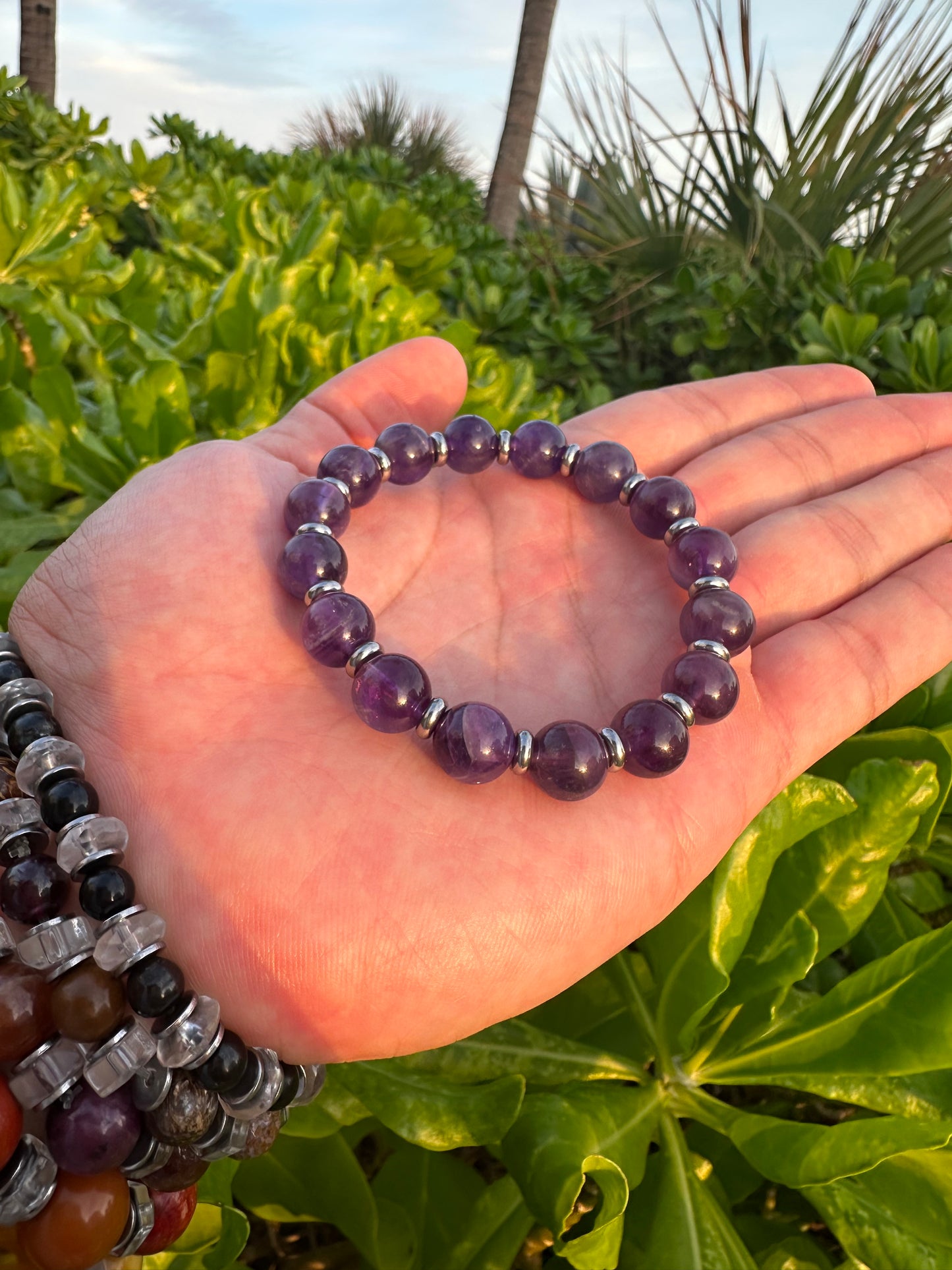 Luxury Amethyst Bracelet Silver Design - World's Best Quality & Made To Last