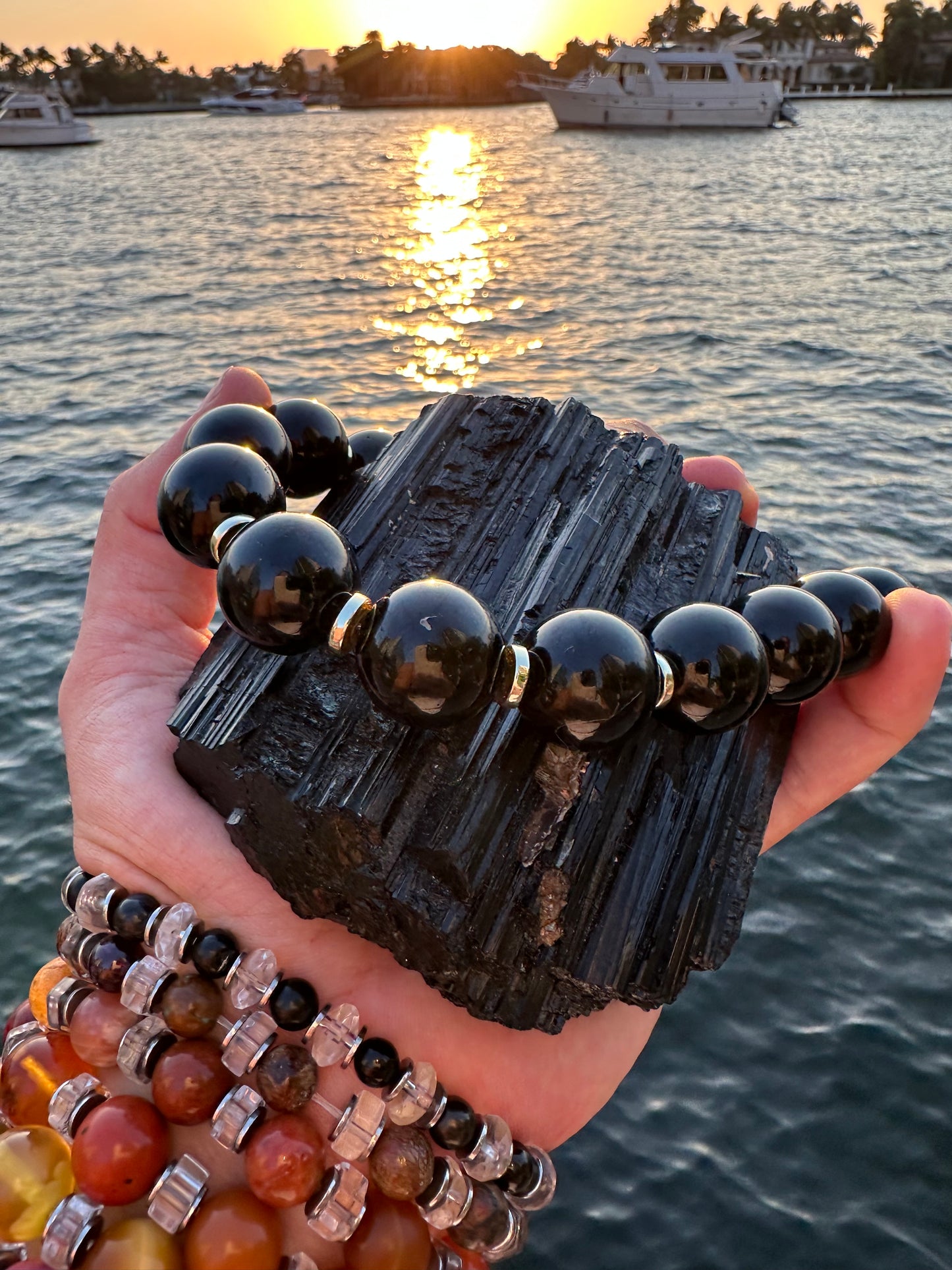 Black Tourmaline Protection Necklace - World's Best Quality & Made To Last (18MM)