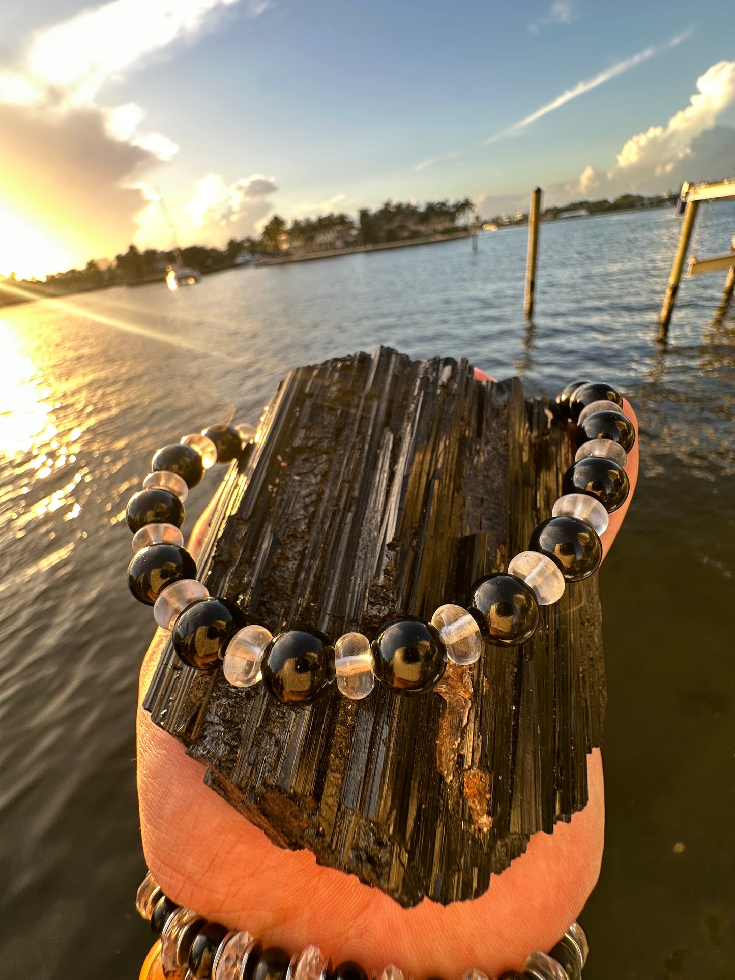 Black Tourmaline Protection Necklace - World's Best Quality & Made To Last (10MM)