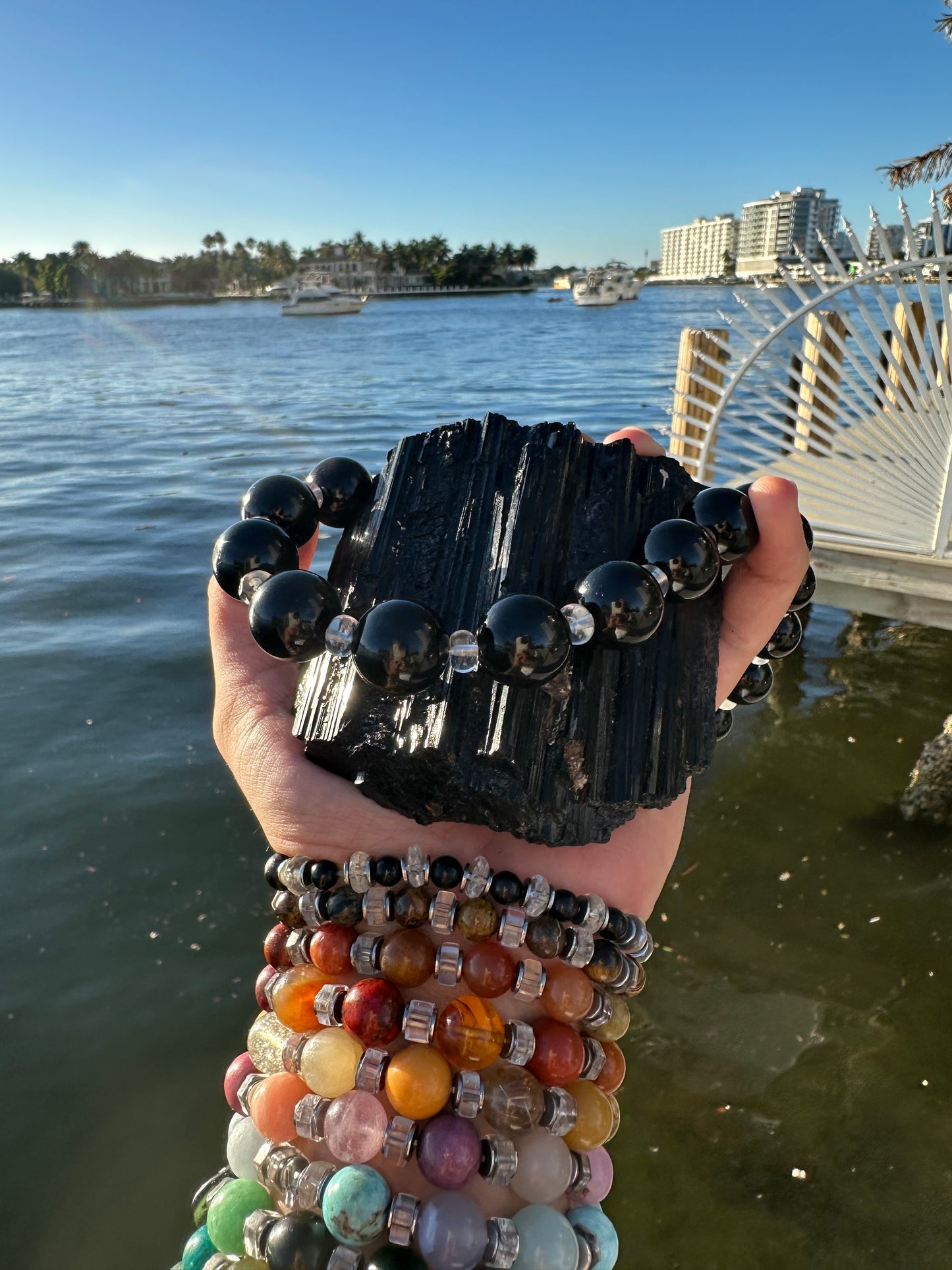 Black Tourmaline Protection Necklace - World's Best Quality & Made To Last (18MM)