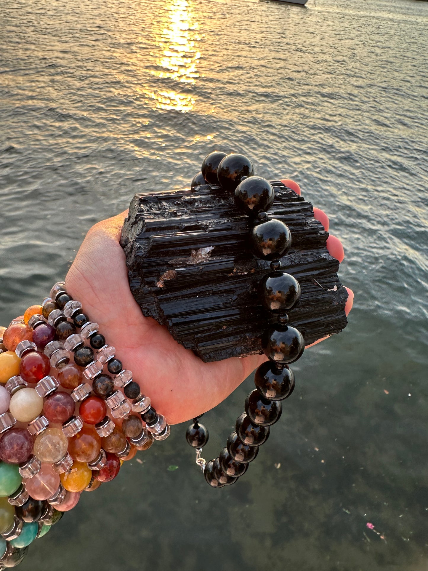 Black Tourmaline Protection Necklace - World's Best Quality & Made To Last (18MM)