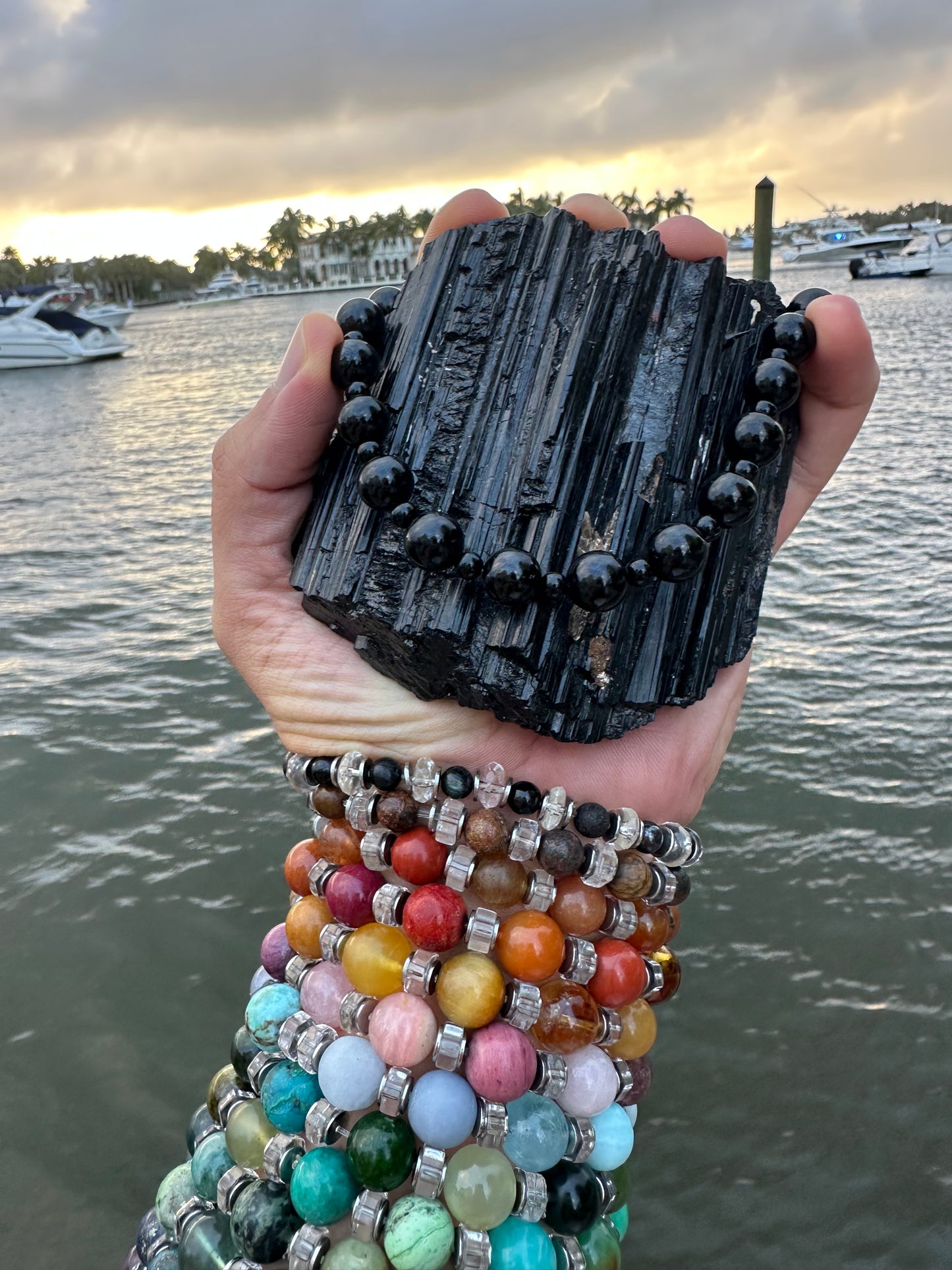 Black Tourmaline Protection Necklace - World's Best Quality & Made To Last (10MM)