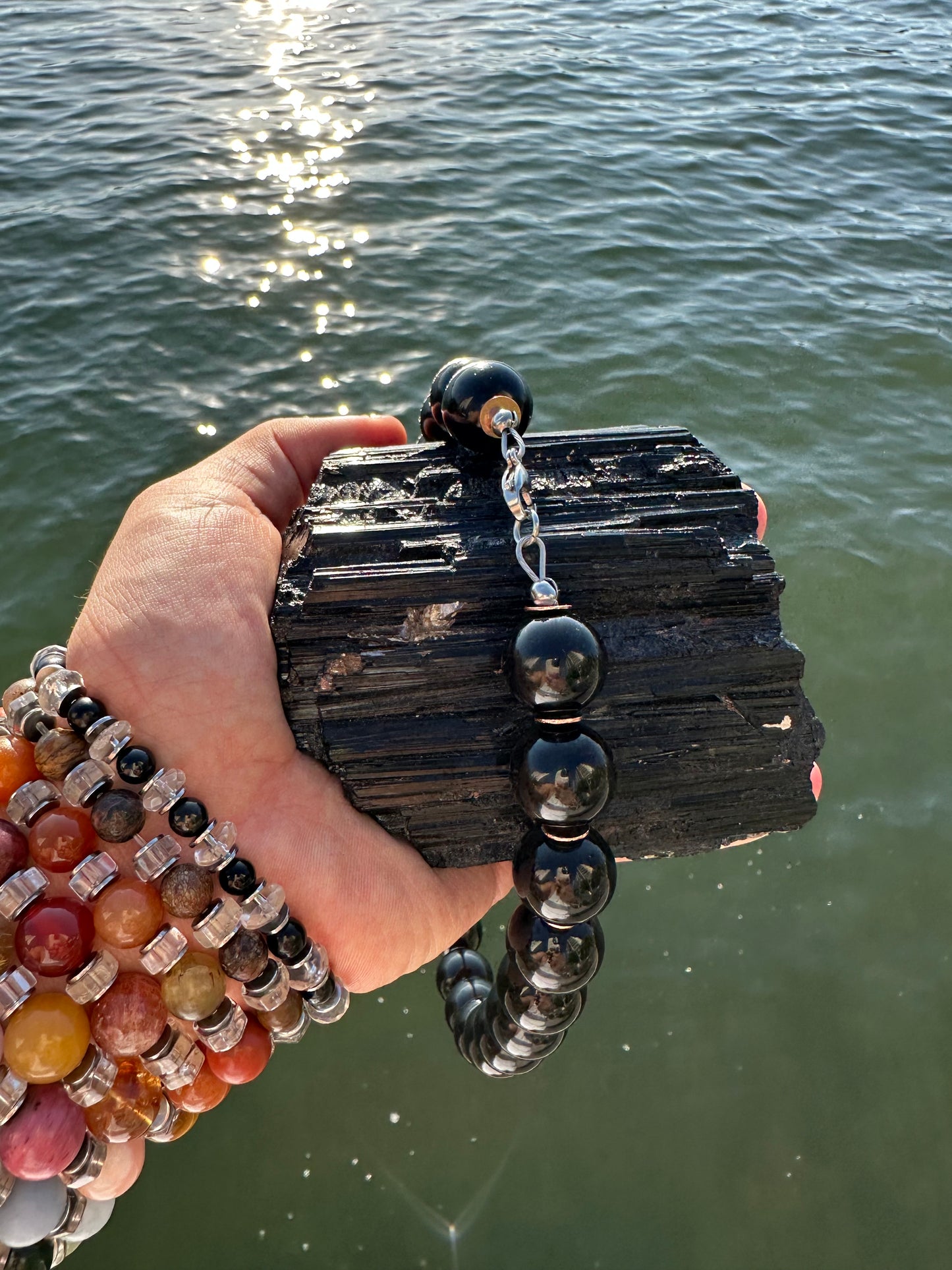 Black Tourmaline Protection Necklace - World's Best Quality & Made To Last (18MM)