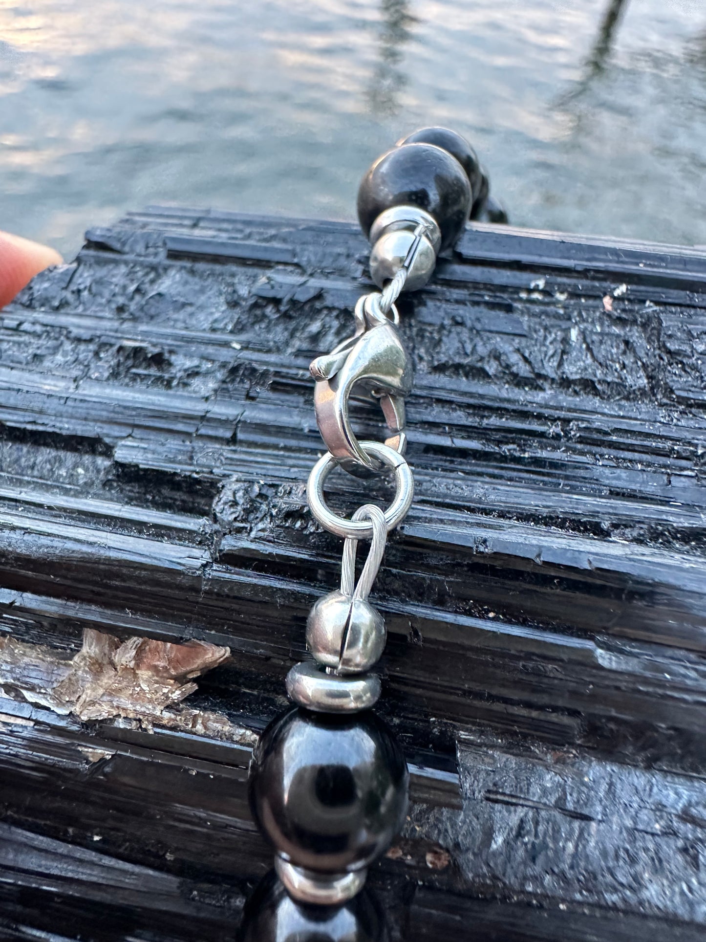 Black Tourmaline Protection Necklace - World's Best Quality & Made To Last (10MM)