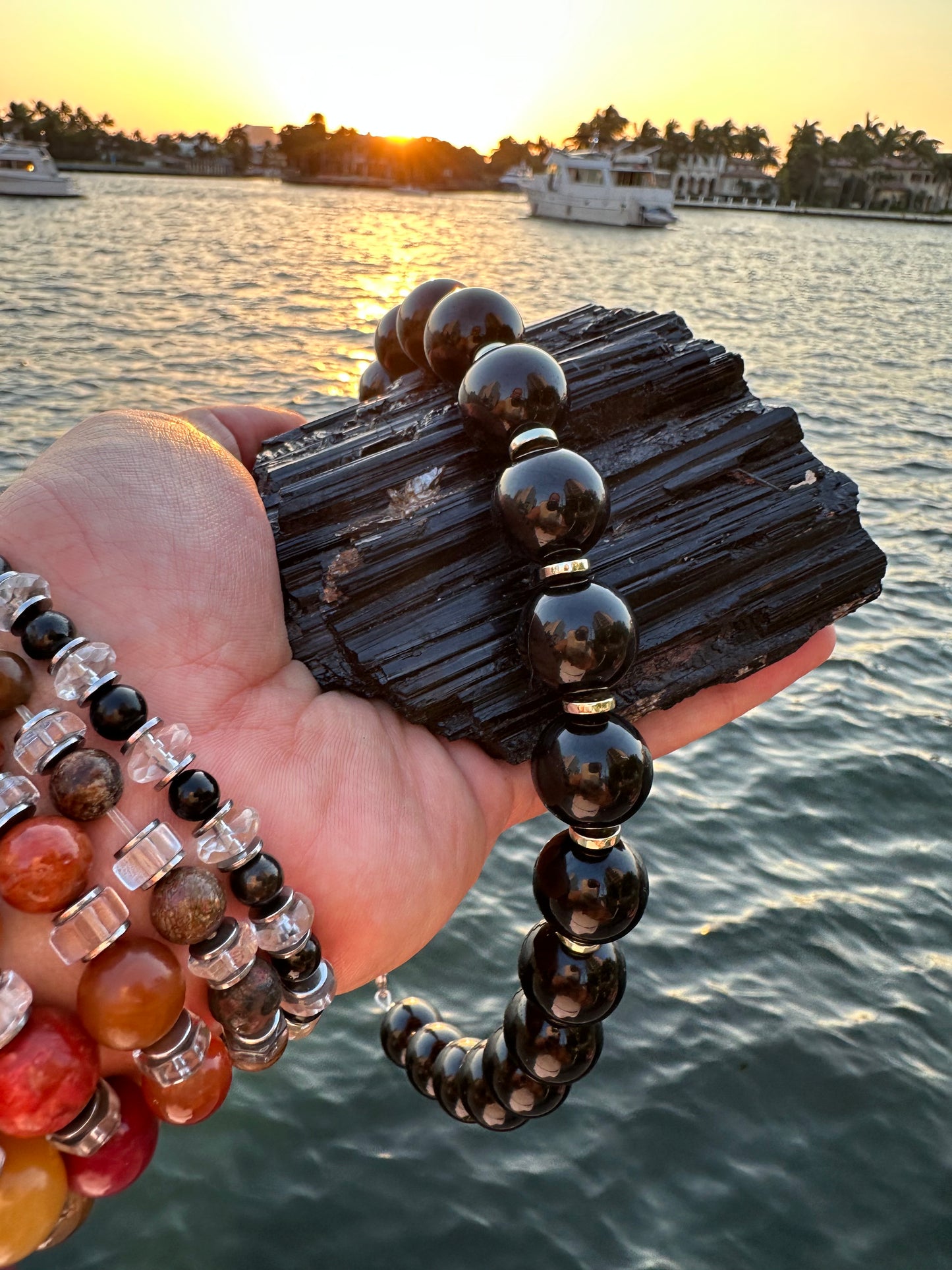 Black Tourmaline Protection Necklace - World's Best Quality & Made To Last (18MM)
