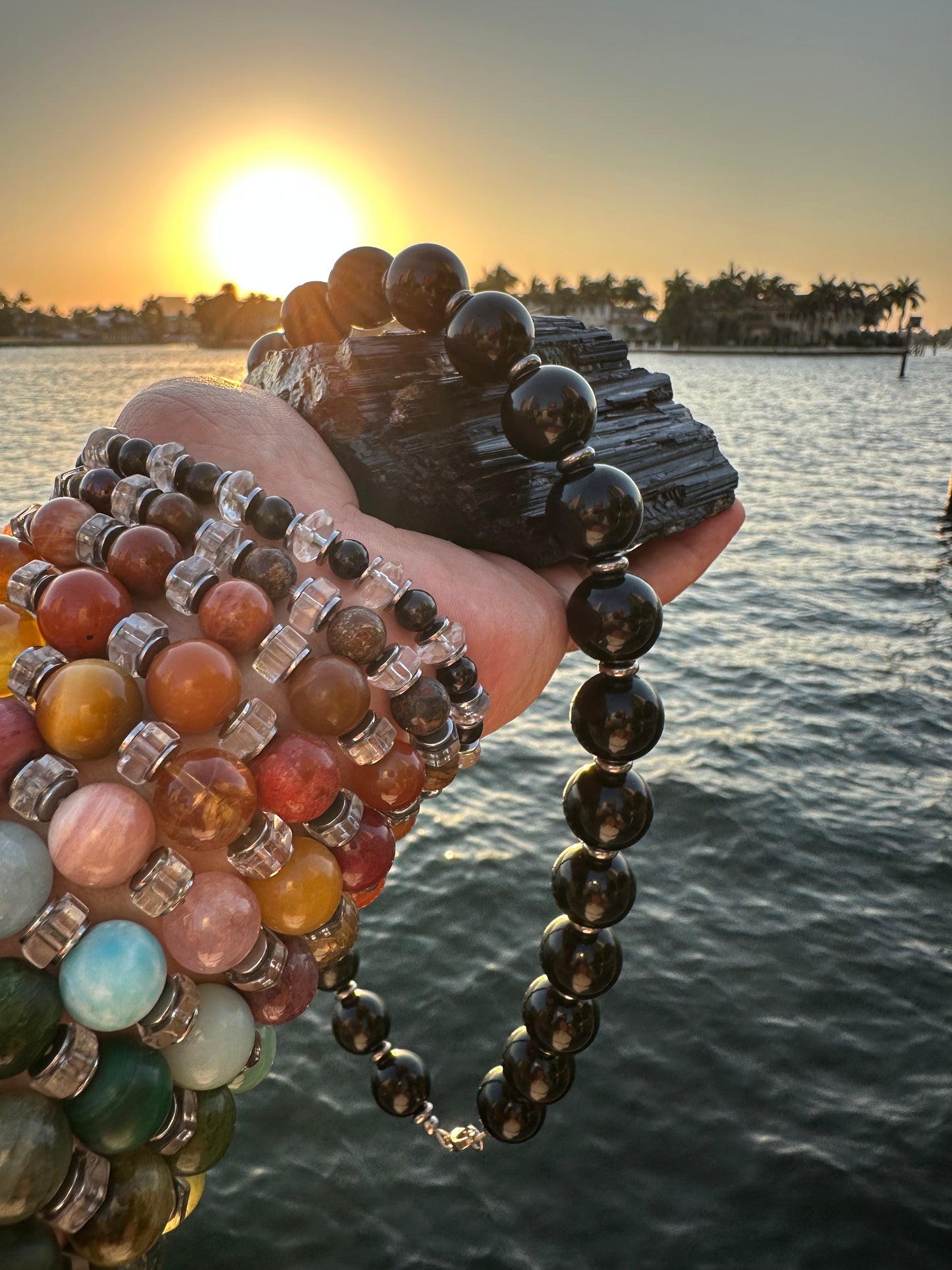 Black Tourmaline Protection Necklace - World's Best Quality & Made To Last (18MM)