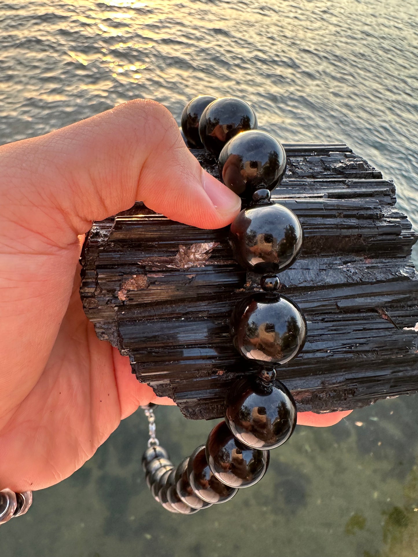 Black Tourmaline Protection Necklace - World's Best Quality & Made To Last (18MM)