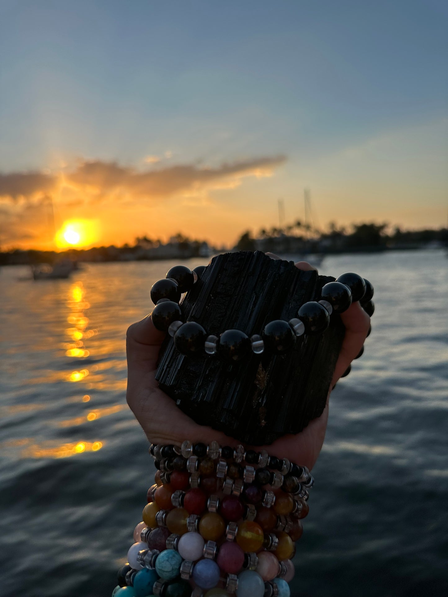 Black Tourmaline Protection Necklace - World's Best Quality & Made To Last (16MM)