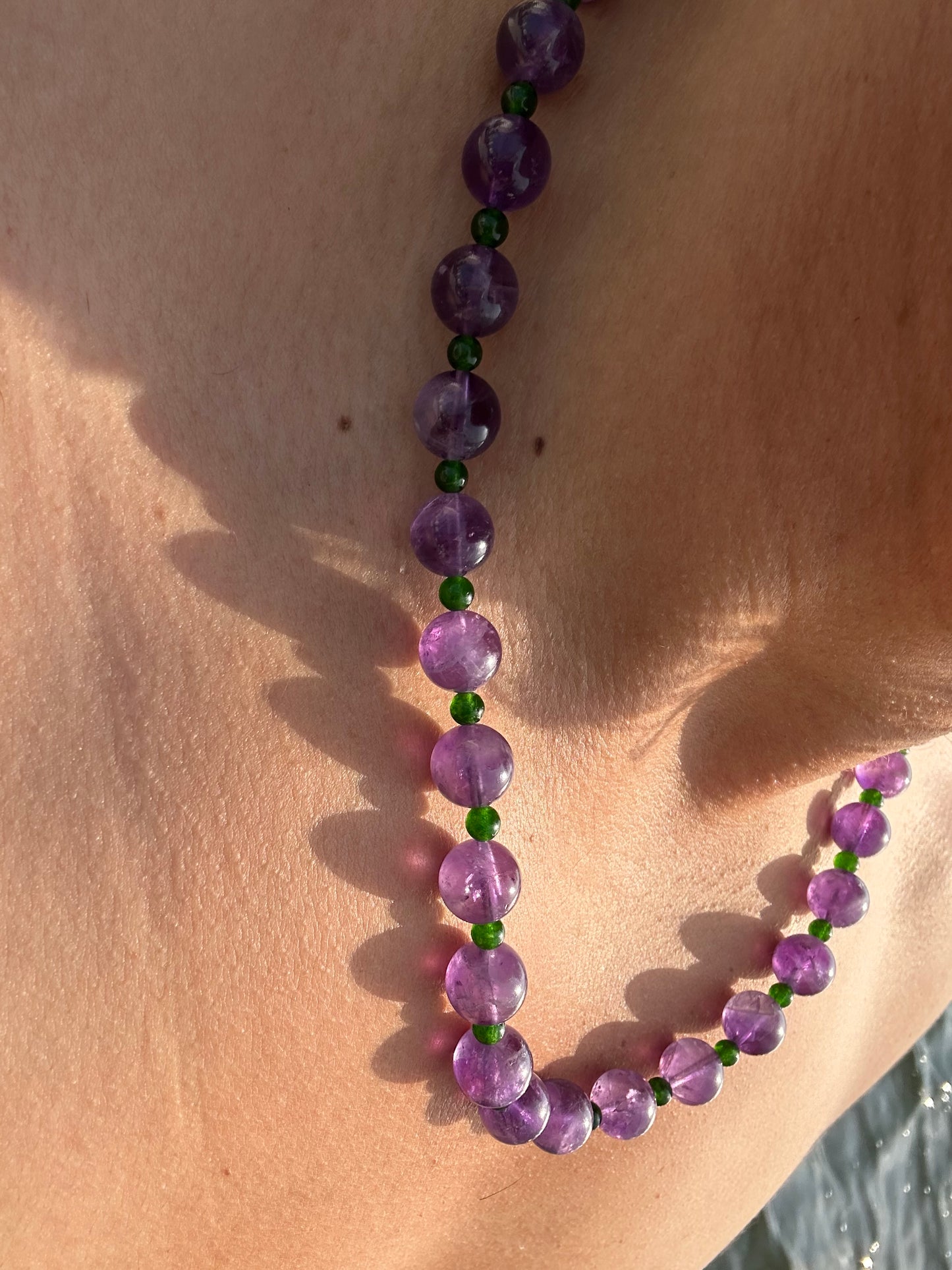 Luxury Amethyst-Jade Pure Gemstone Chain - World's Best Quality & Made To Last