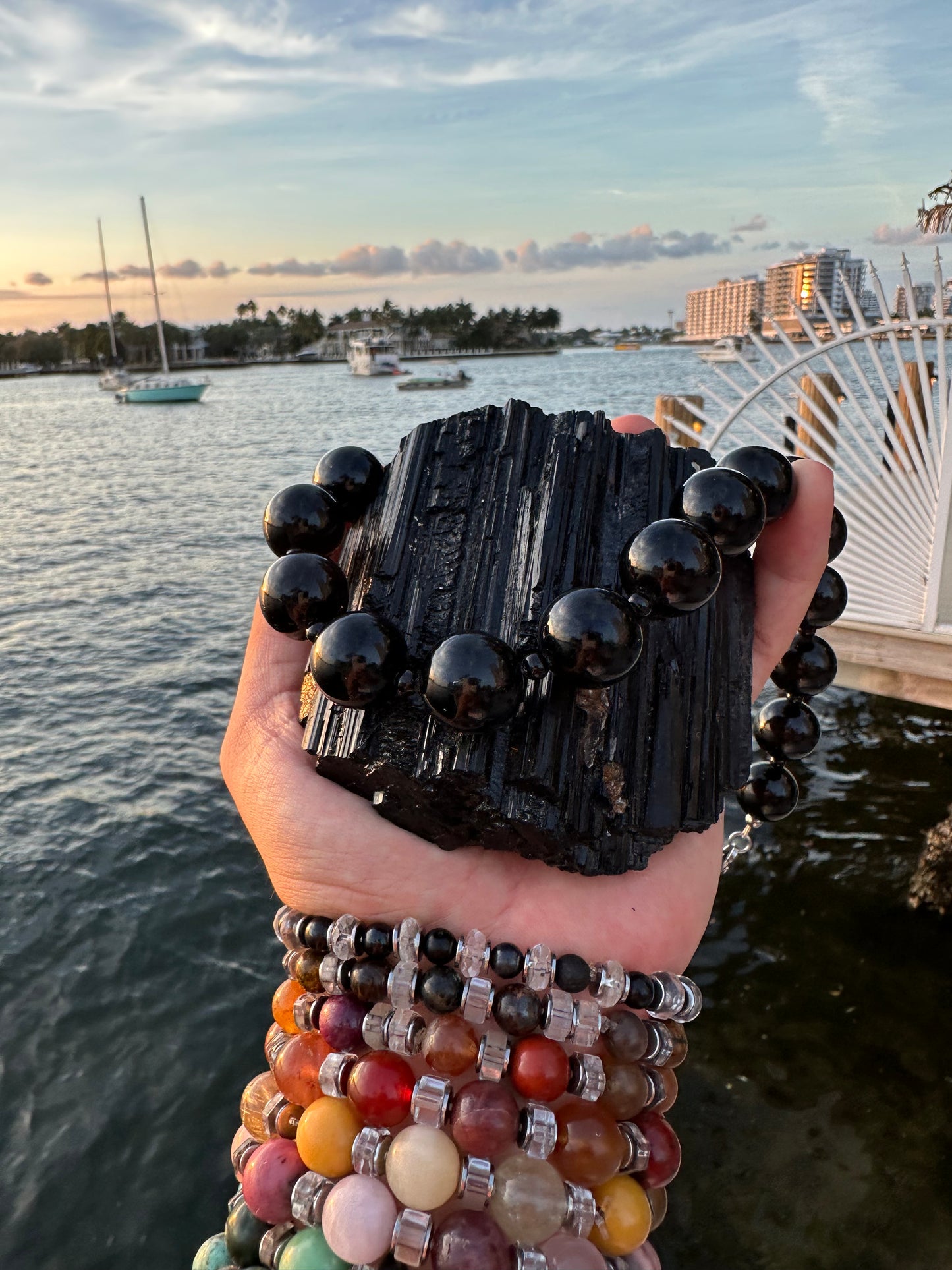 Black Tourmaline Protection Necklace - World's Best Quality & Made To Last (18MM)
