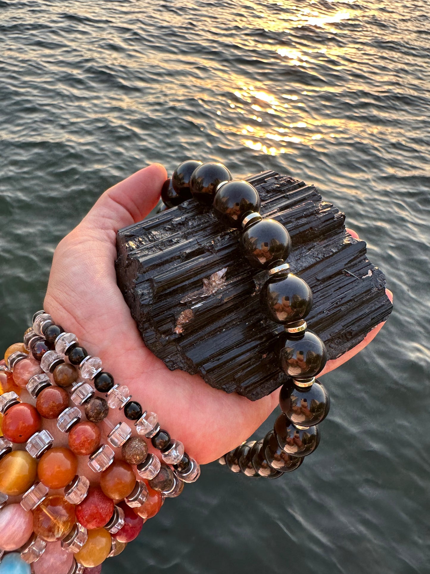 Black Tourmaline Protection Necklace - World's Best Quality & Made To Last (18MM)