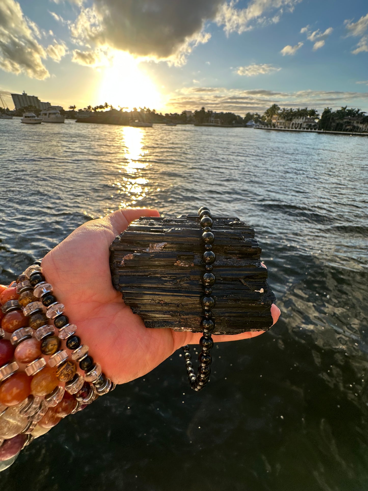Black Tourmaline Protection Necklace - World's Best Quality & Made To Last (8MM)