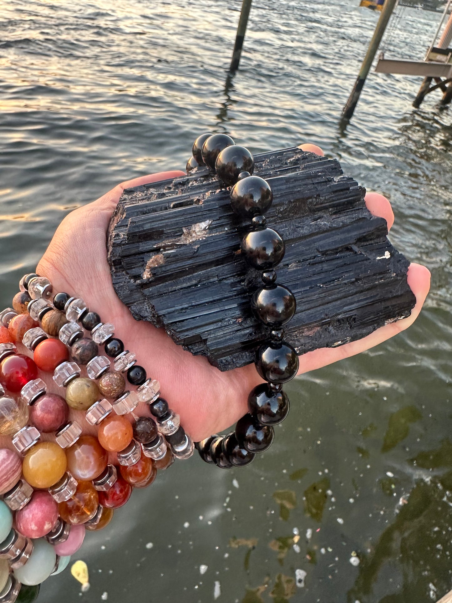 Black Tourmaline Protection Necklace - World's Best Quality & Made To Last (14MM)