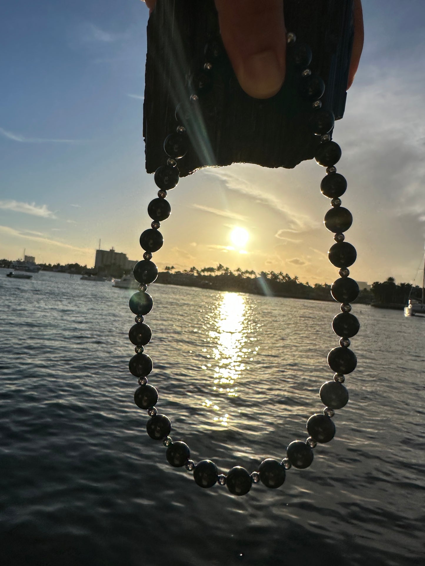 Black Tourmaline Protection Necklace - World's Best Quality & Made To Last (10MM)