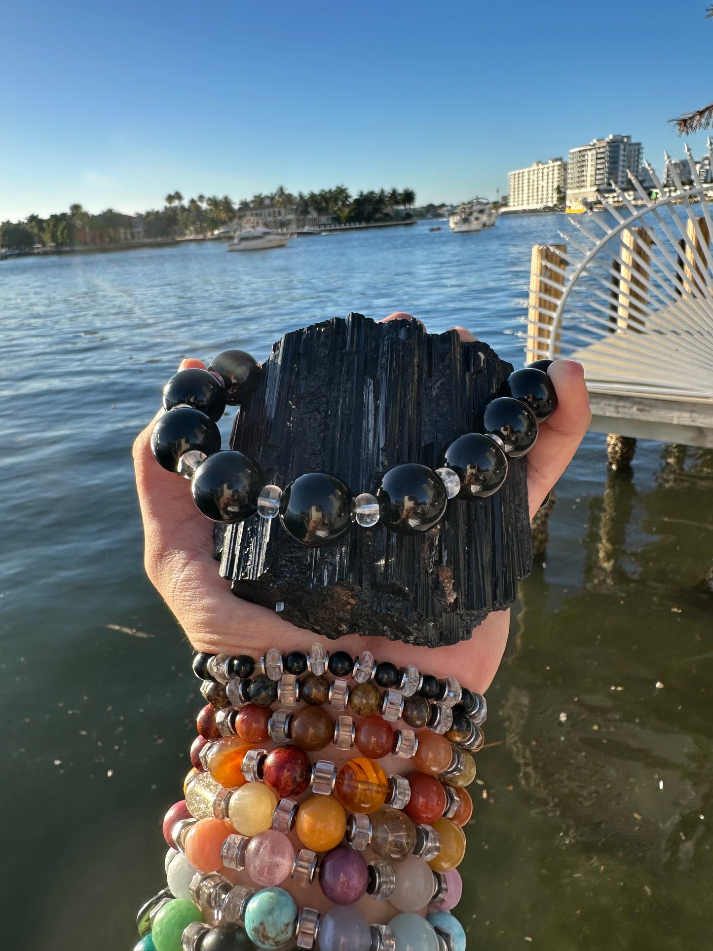 Black Tourmaline Protection Necklace - World's Best Quality & Made To Last (18MM)