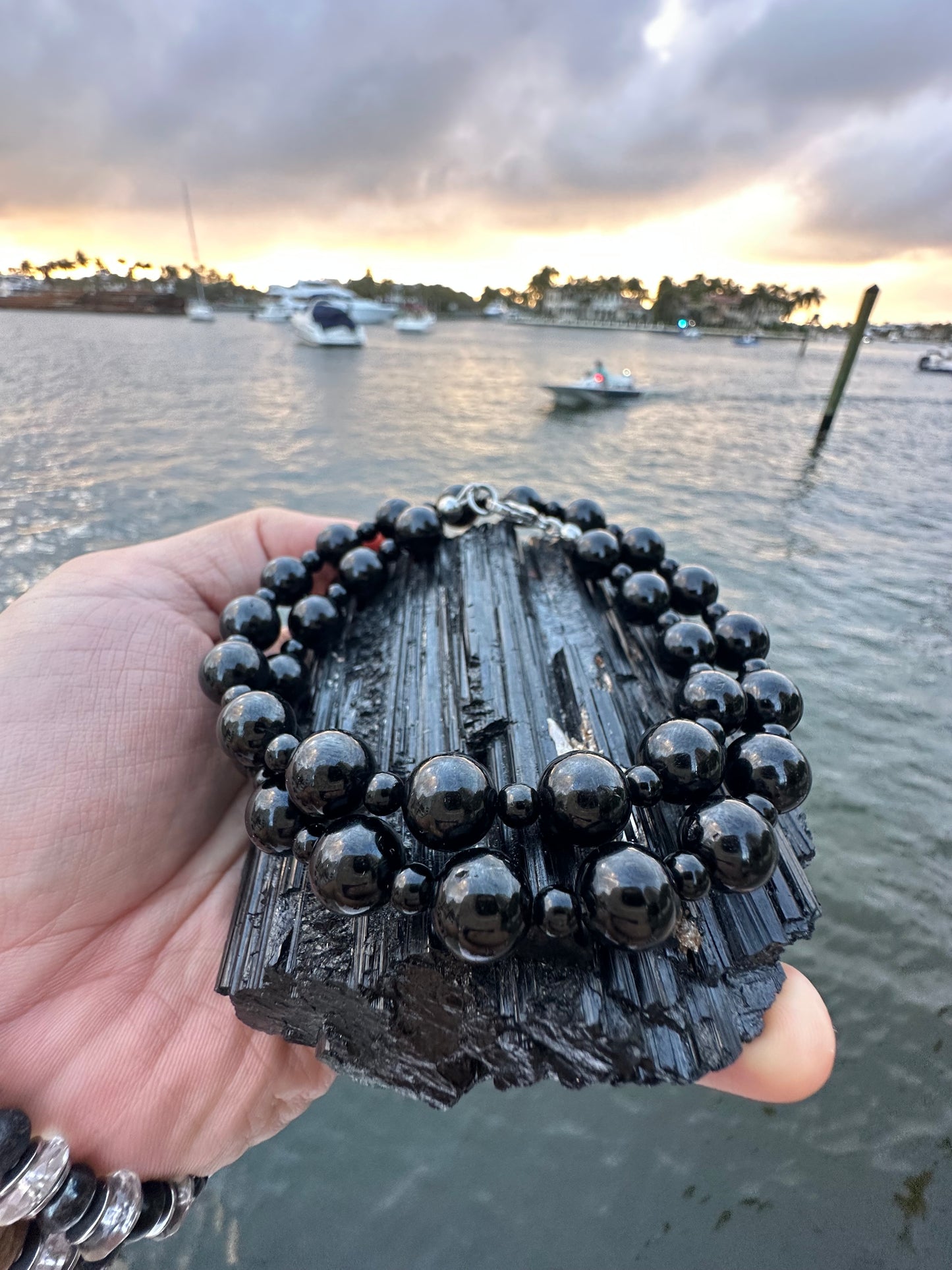 Black Tourmaline Protection Necklace - World's Best Quality & Made To Last (10MM)