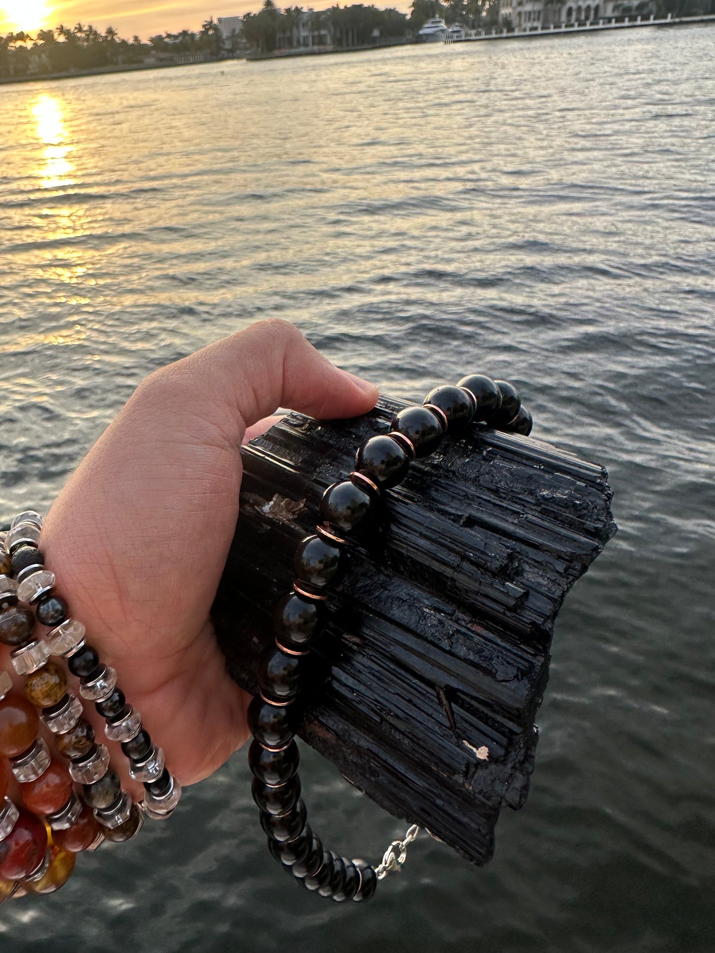 Black Tourmaline Protection Necklace - World's Best Quality & Made To Last (12MM)
