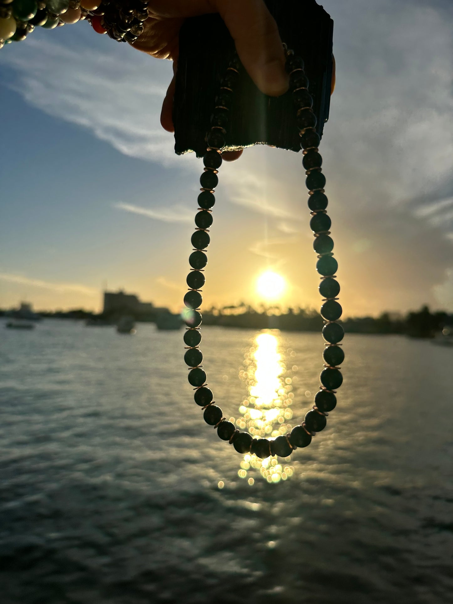Black Tourmaline Protection Necklace - World's Best Quality & Made To Last (10MM)
