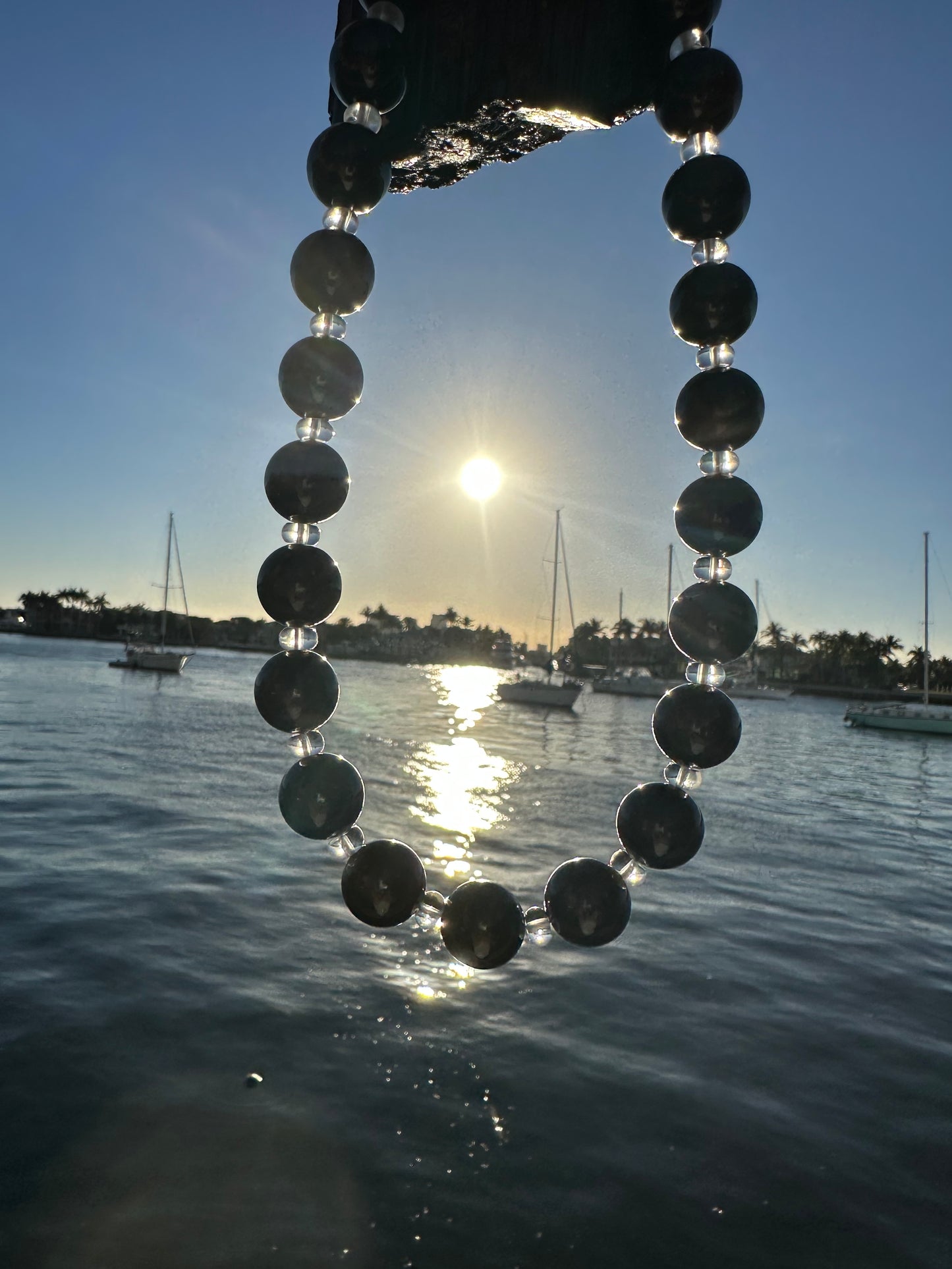 Black Tourmaline Protection Necklace - World's Best Quality & Made To Last (18MM)