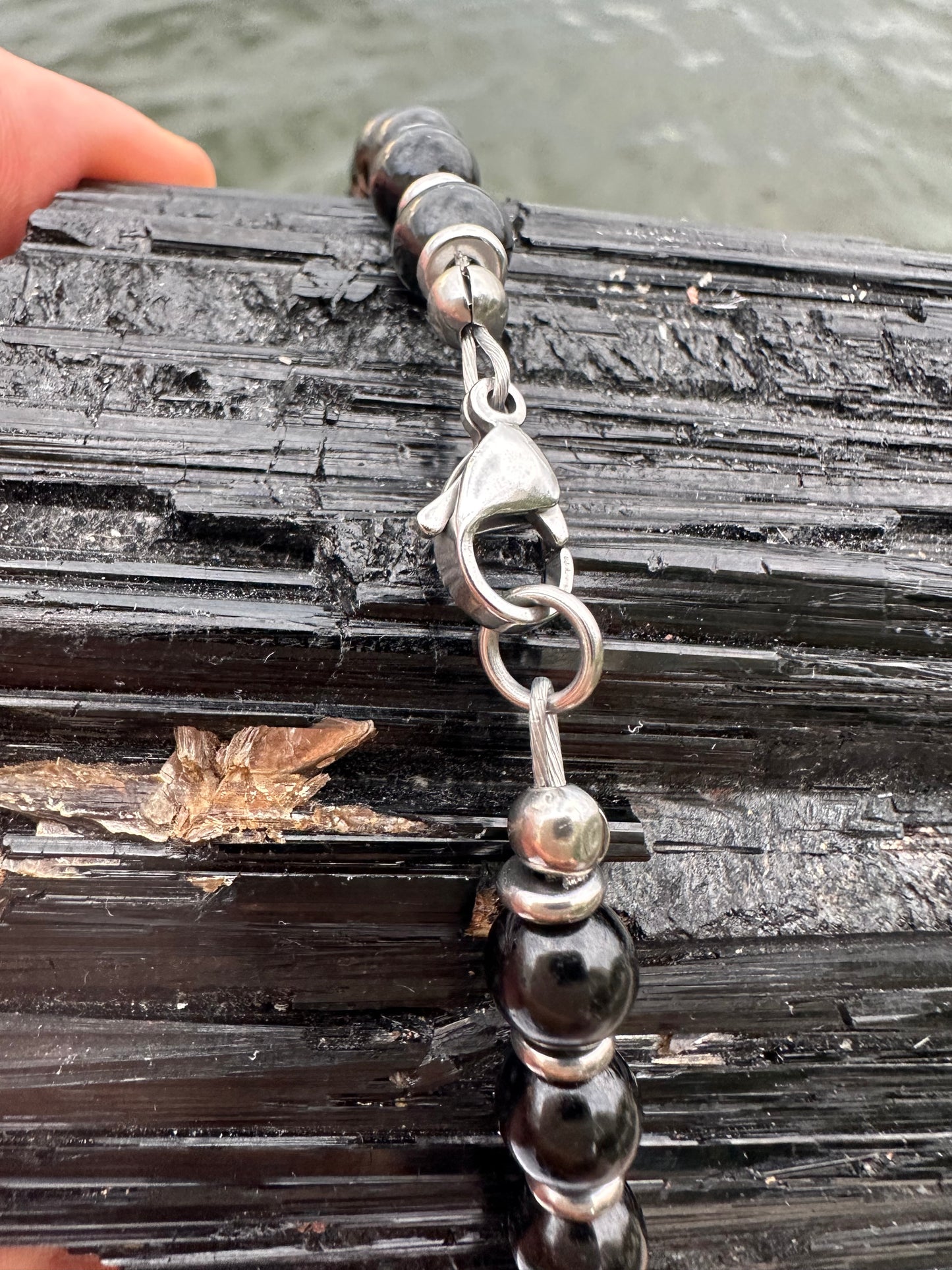 Black Tourmaline Protection Necklace - World's Best Quality & Made To Last (8MM)