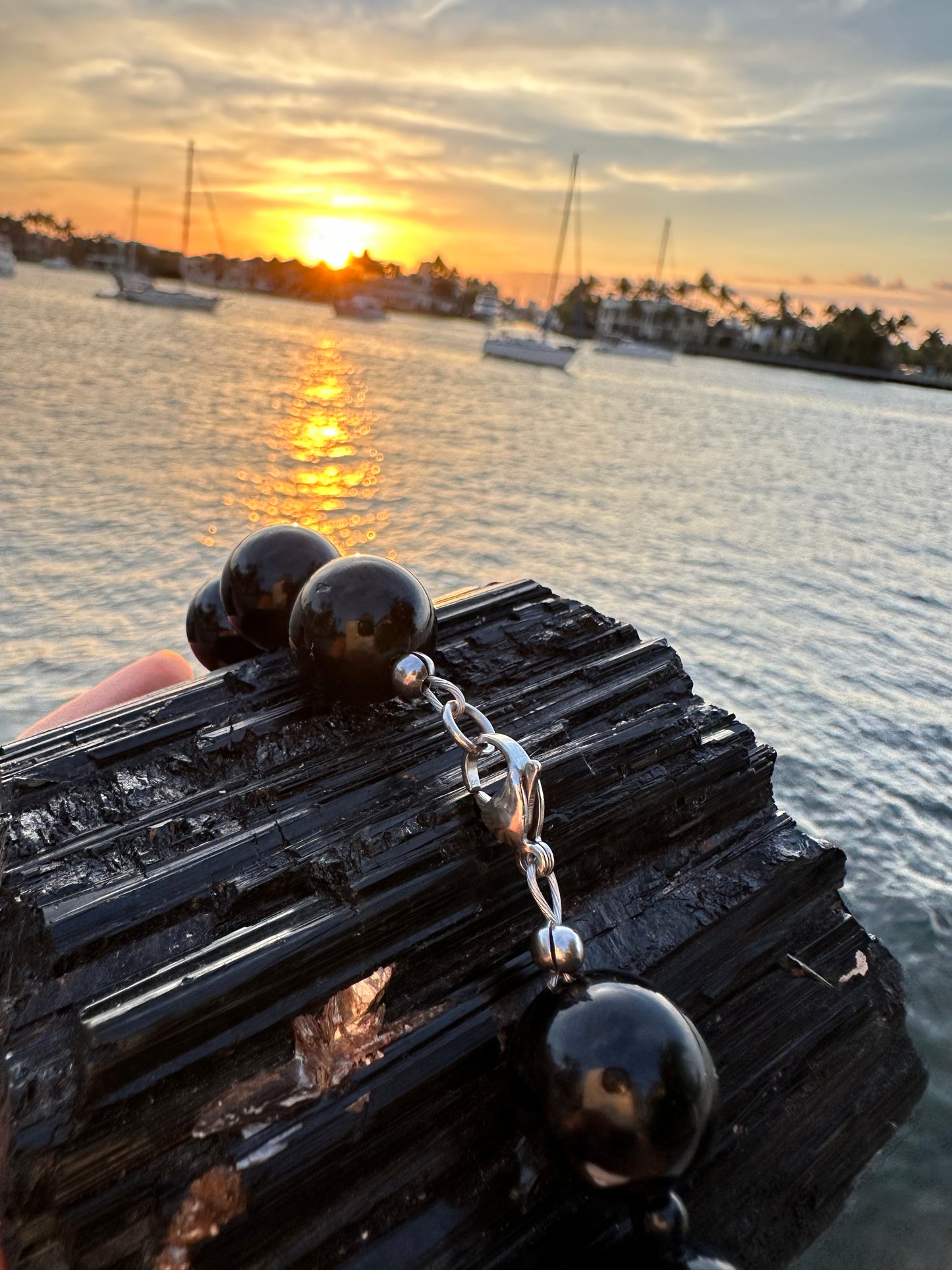 Black Tourmaline Protection Necklace - World's Best Quality & Made To Last (18MM)