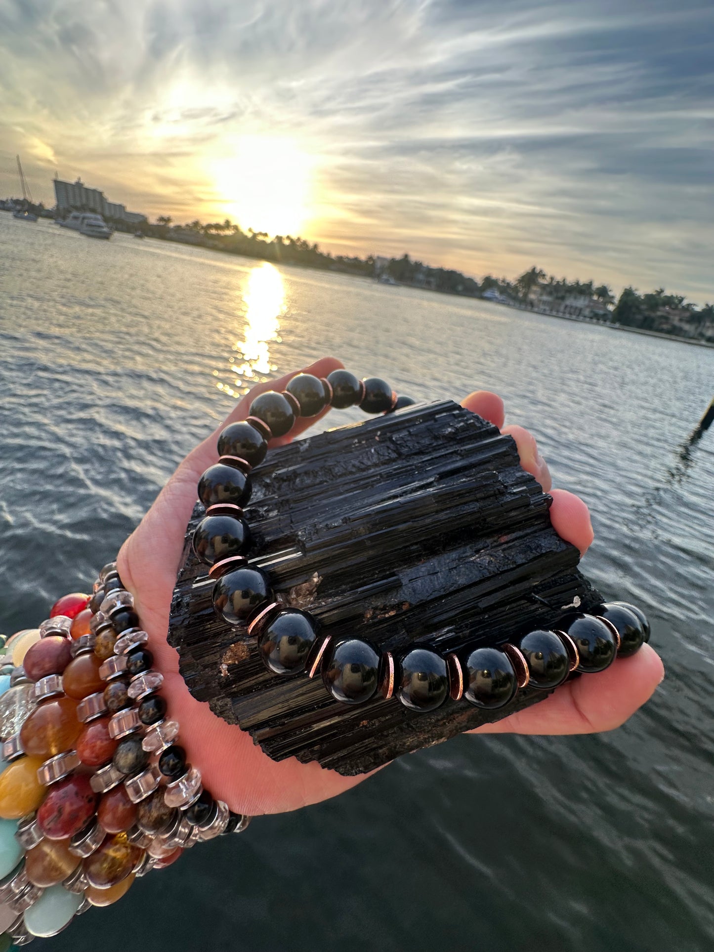 Black Tourmaline Protection Necklace - World's Best Quality & Made To Last (12MM)
