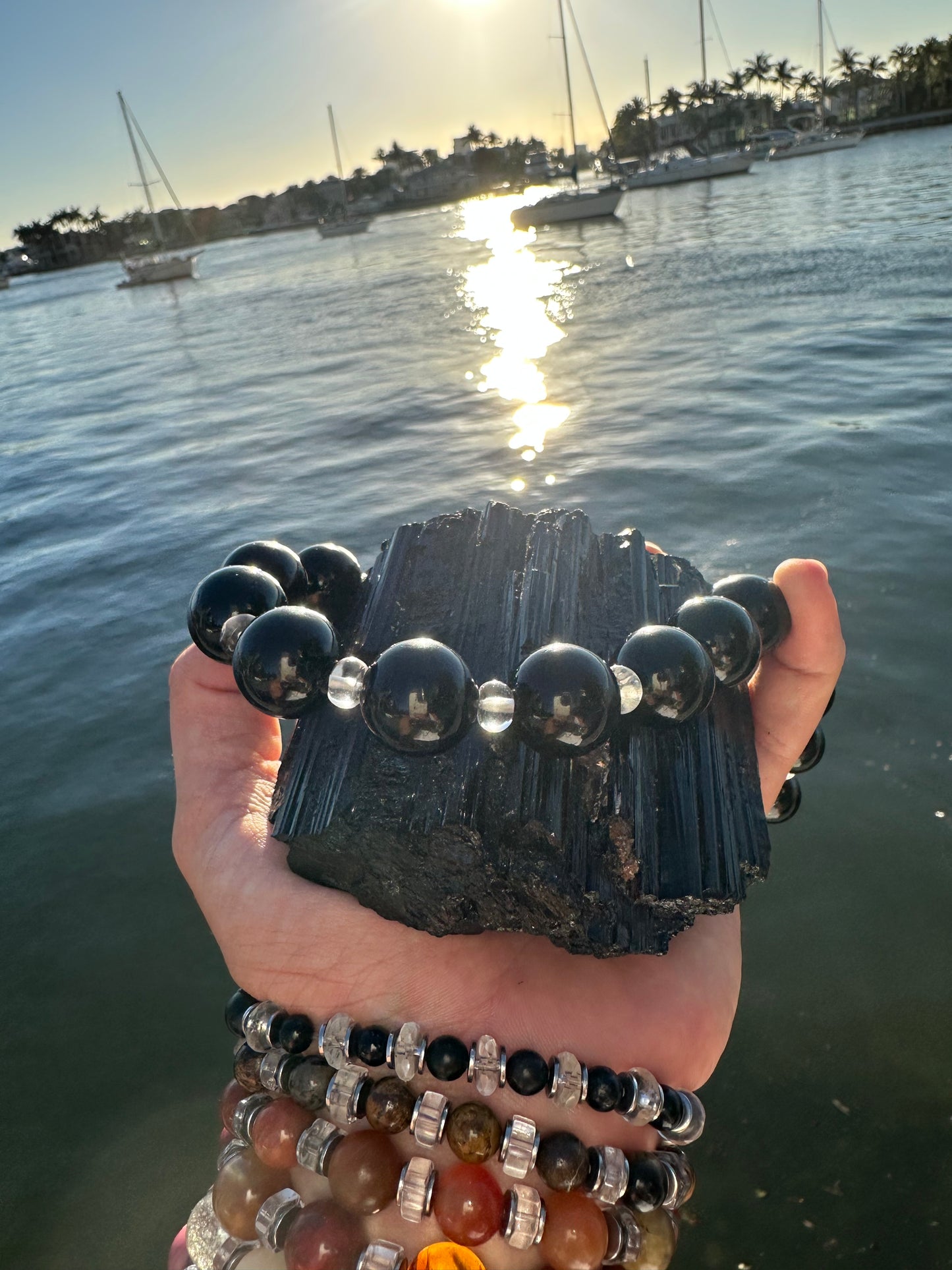 Black Tourmaline Protection Necklace - World's Best Quality & Made To Last (18MM)