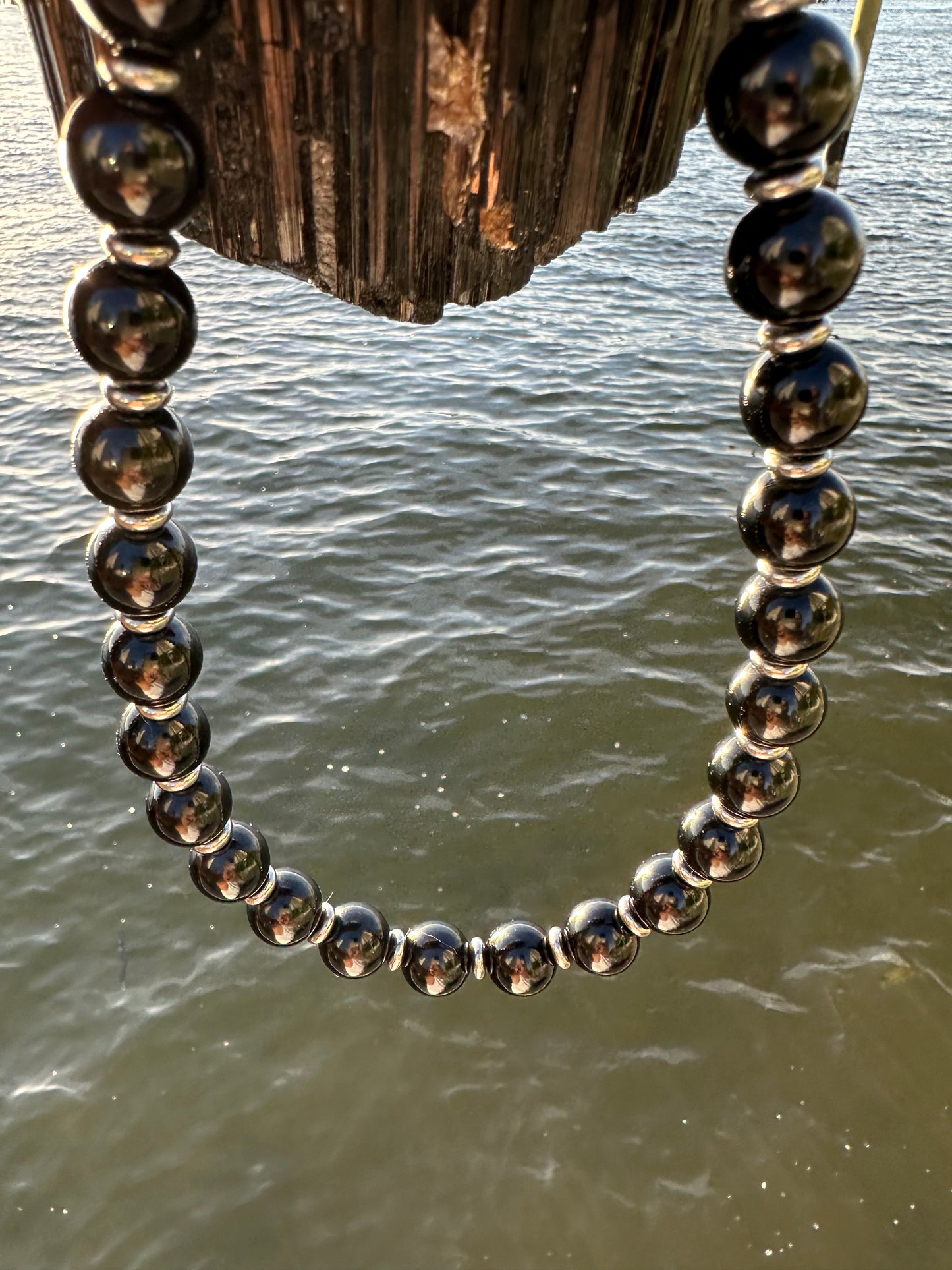 Black Tourmaline Protection Necklace - World's Best Quality & Made To Last (14MM)